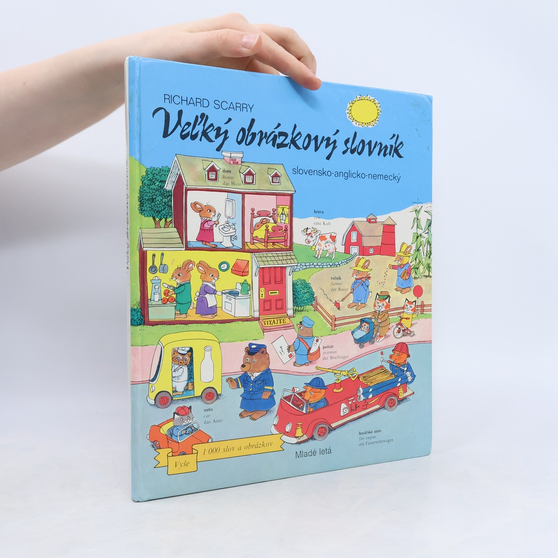 Richard Scarry Veľký obrázkový slovník. Slovensko-anglicko-nemecký