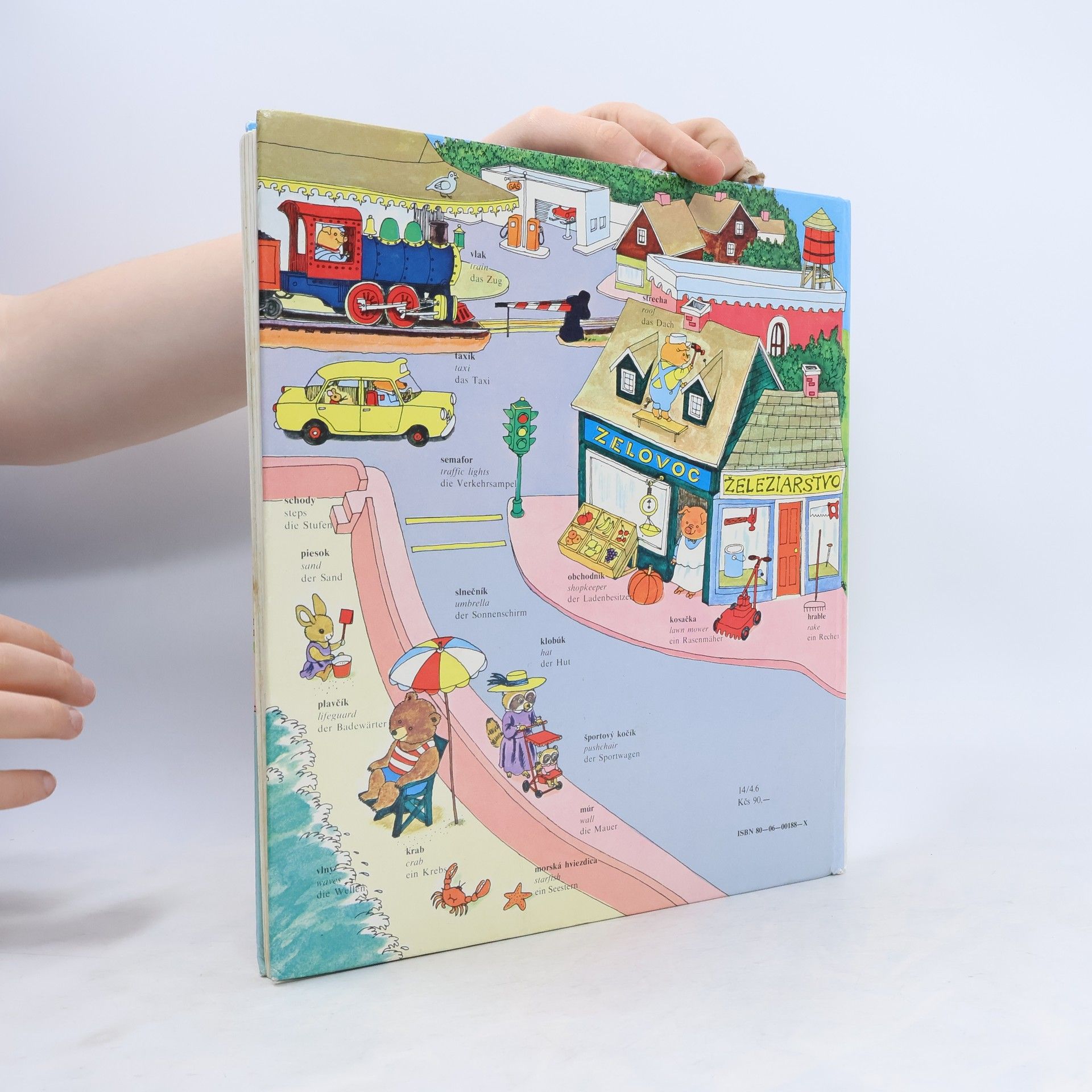 Richard Scarry Veľký obrázkový slovník. Slovensko-anglicko-nemecký