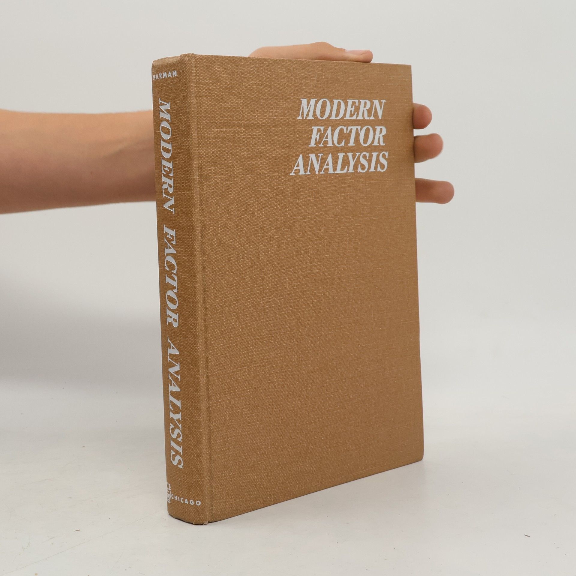 H. A. Harman Modern Factor Analysis