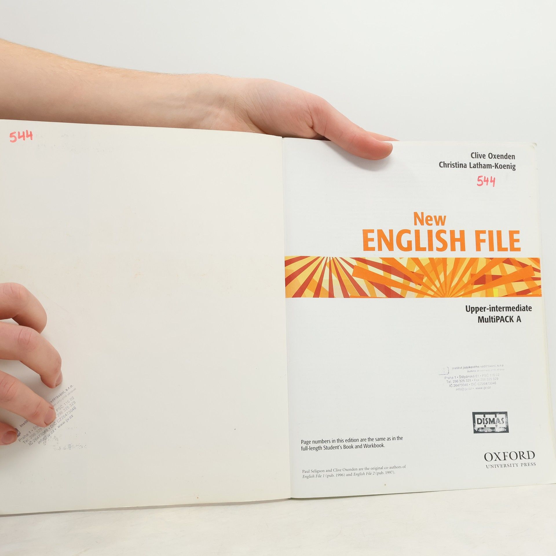 Clive Oxeden New English file. Upper-intermediate. MultiPack A