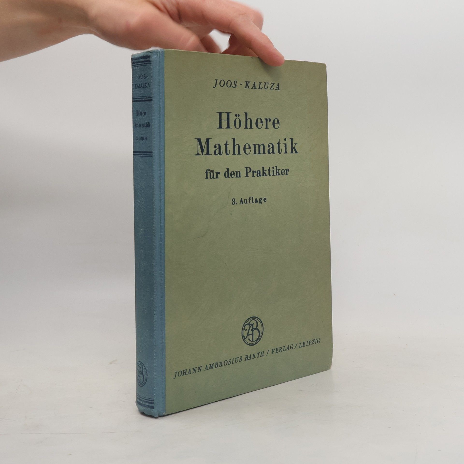 Autorenkollektiv Höhere Mathematik für den Praktiker