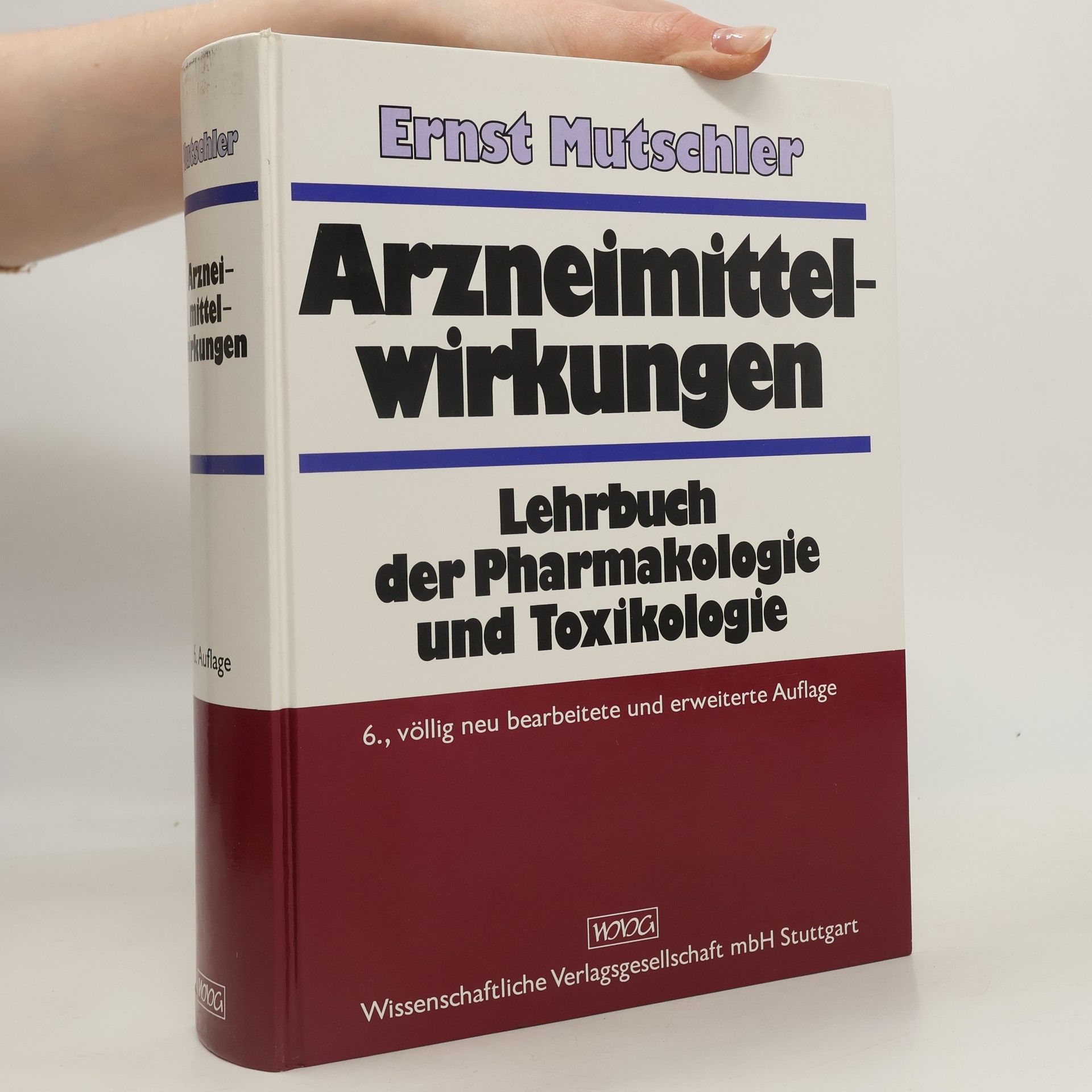 Ernst Mutschler Arzneimittelwirkungen
