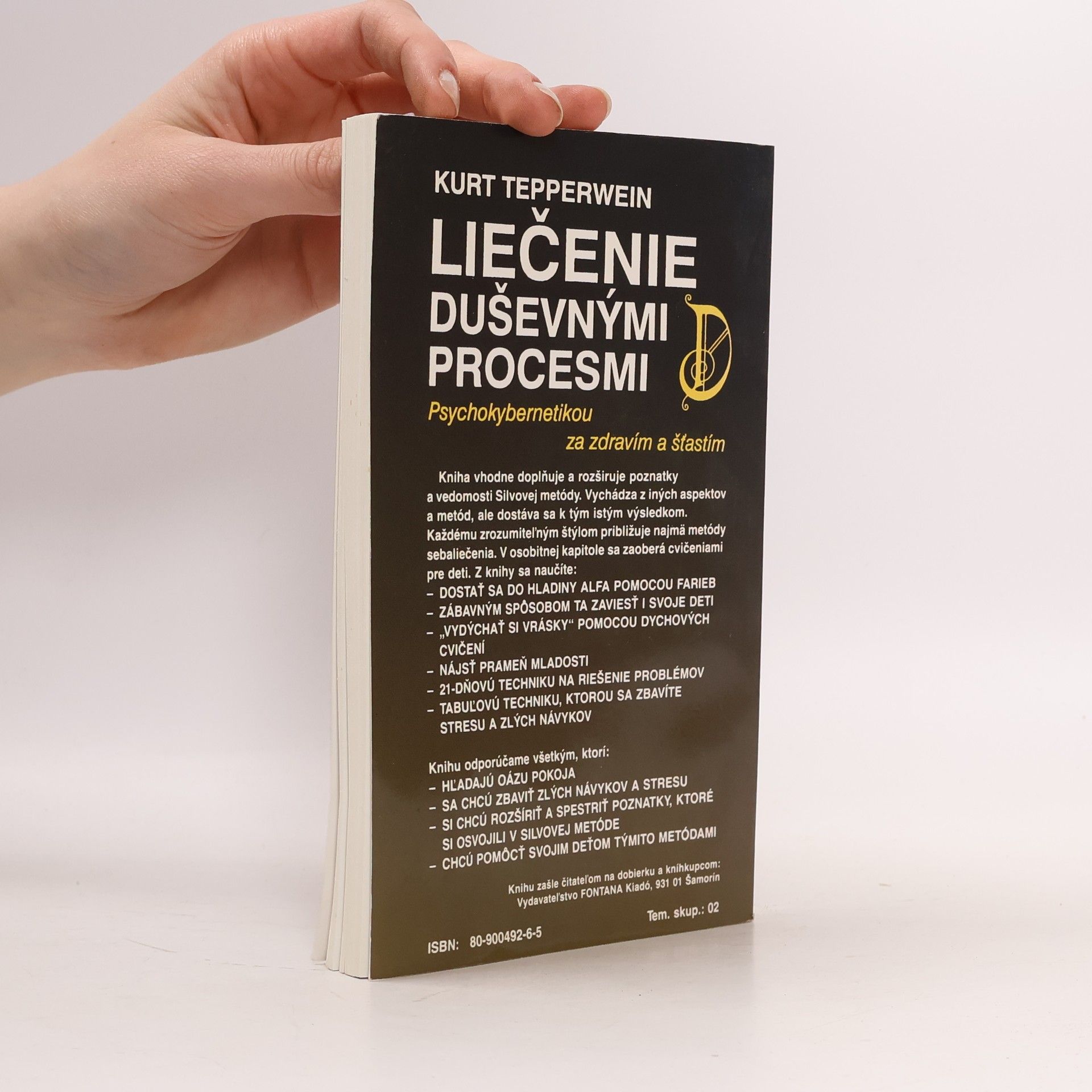 Kurt Tepperwein Liečenie duševnými procesmi