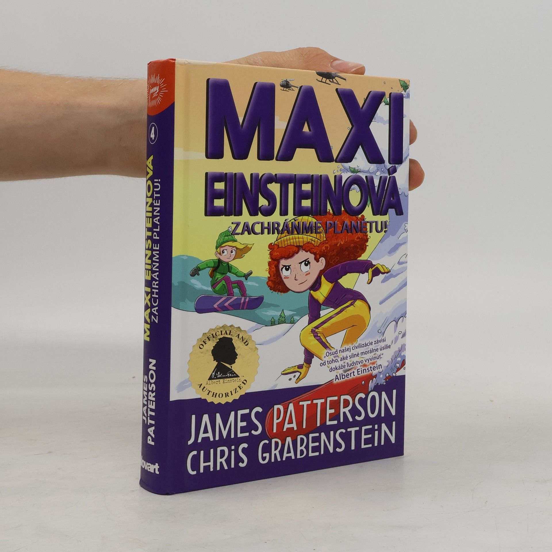 James Patterson Maxi Einsteinová : zachraňte planetu! 4
