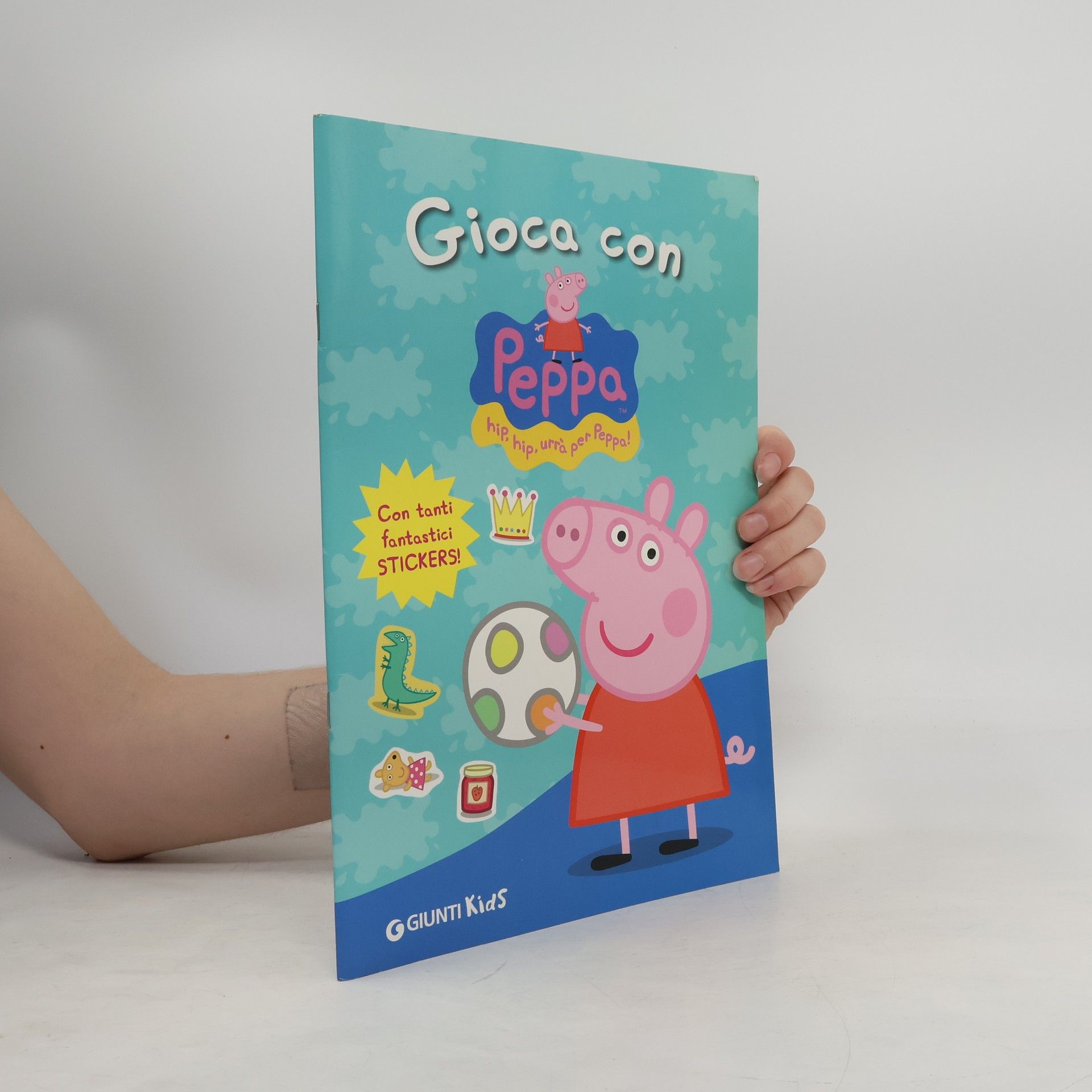 Gioca con Peppa Pig! Hip hip urrà per Peppa! Con stickers
