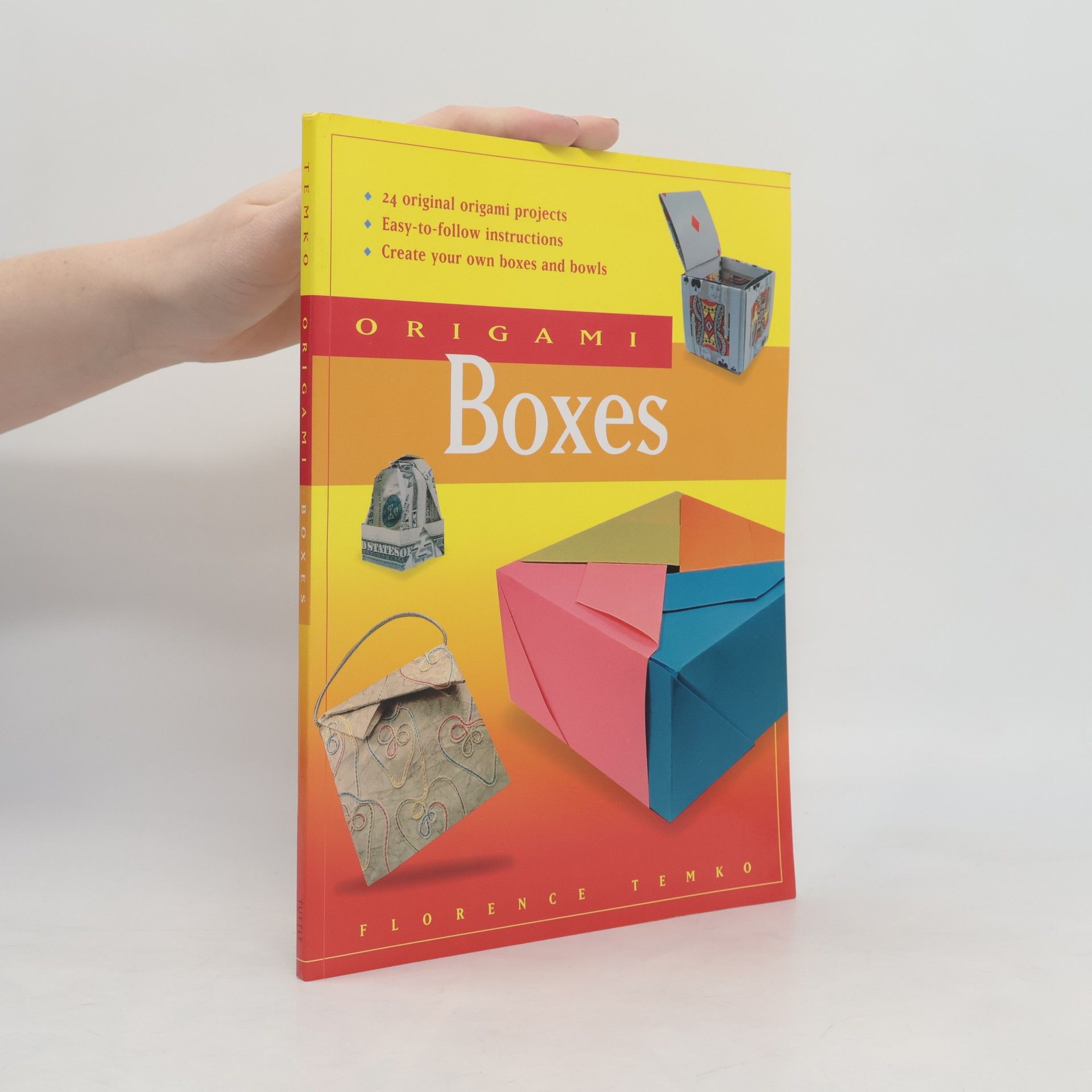 Florence Temko Origami Boxes: This Easy Origami Book Contains 25 Fun Projects and Origami How-To Instructions: Great for Both Kids and Adults!