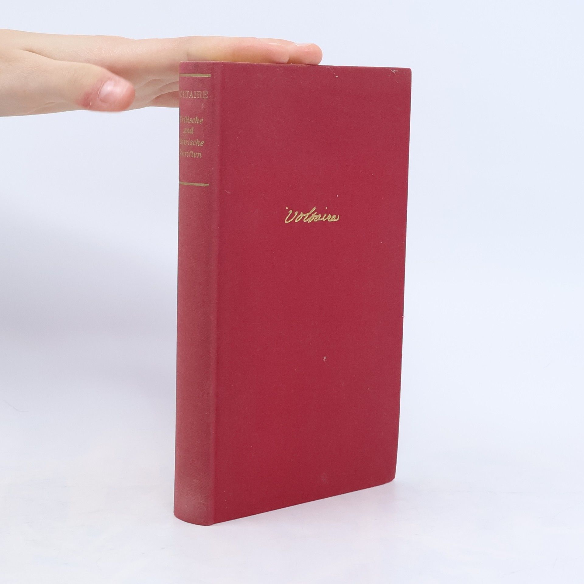 Voltaire Kritische und satirische Schriften - Dünndruckausgabe