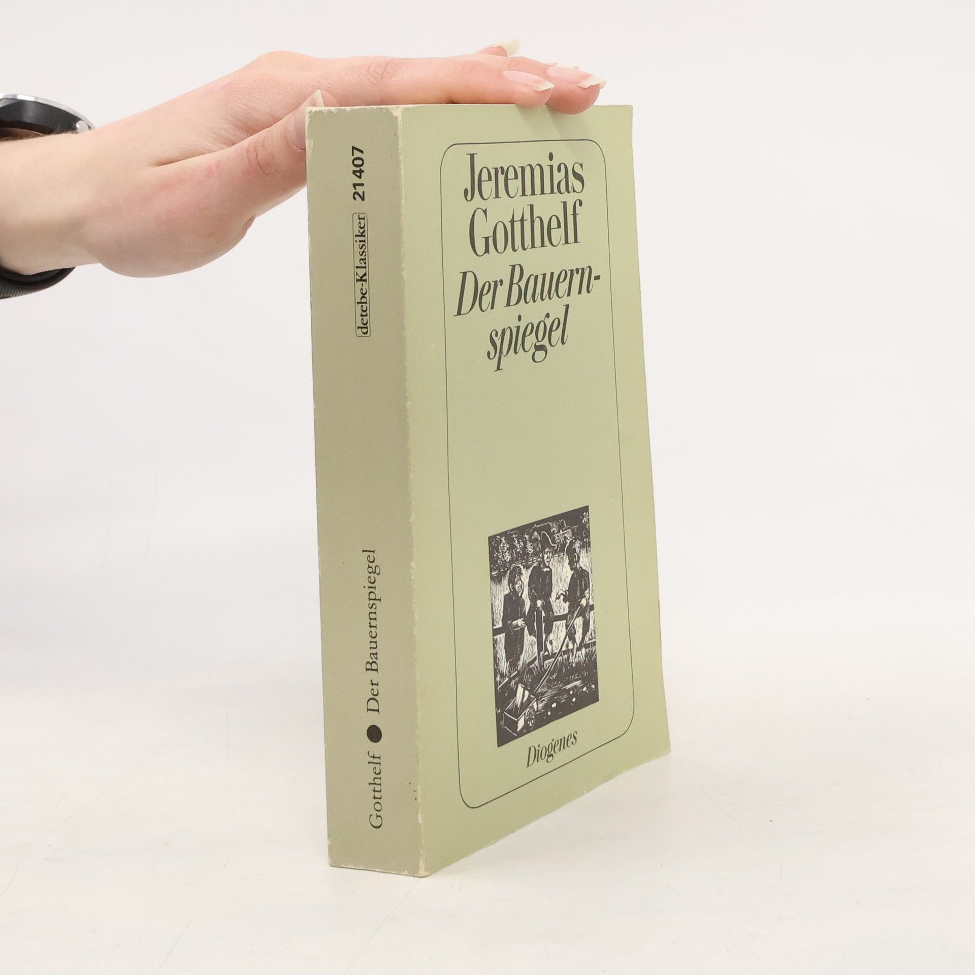 Jeremias Gotthelf Der Bauernspiegel oder Lebensgeschichte des Jeremias Gotthelf von ihm selbst beschrieben