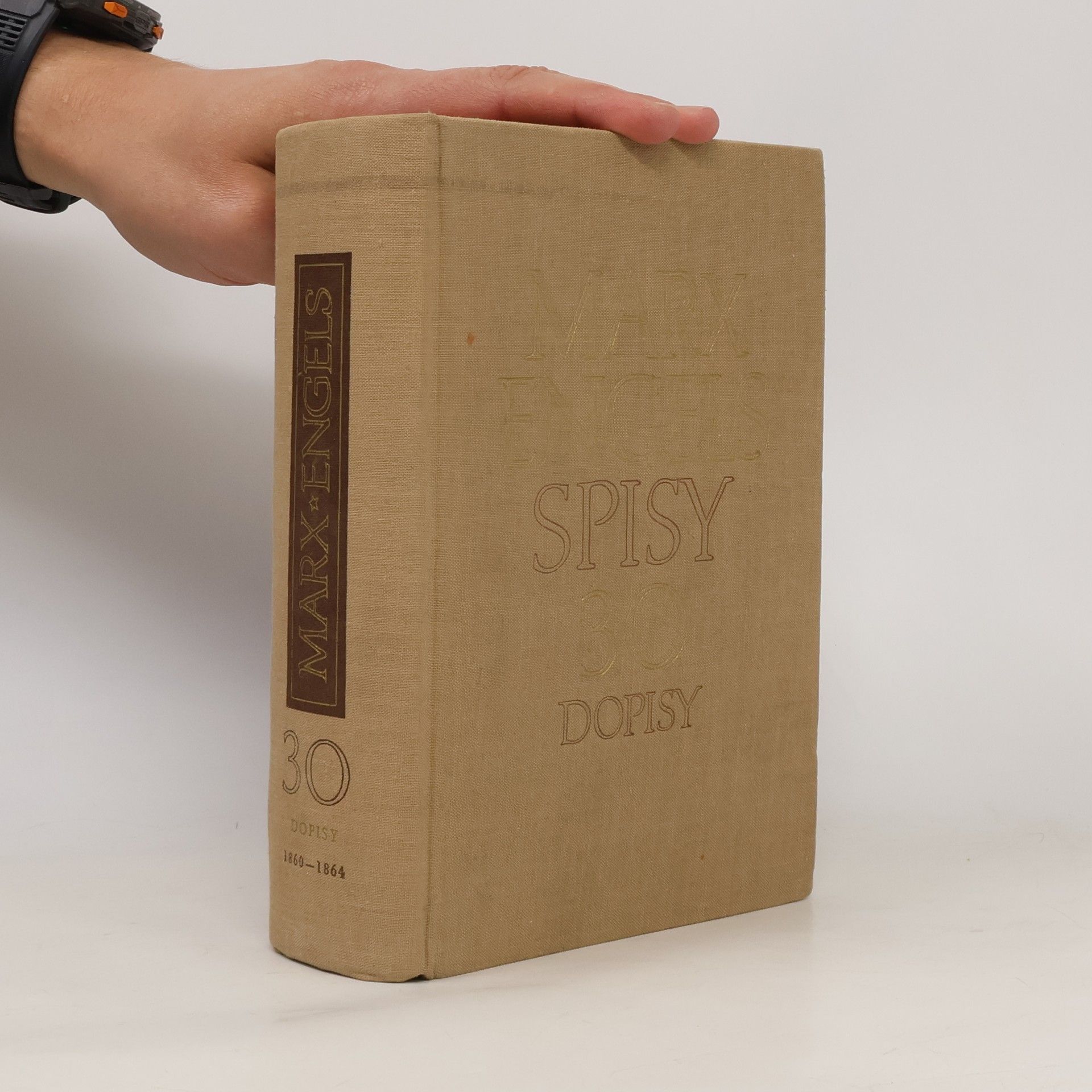 B. Engels Marx, Engels. Spisy svazek 30. (Dopisy svazek 4.)
