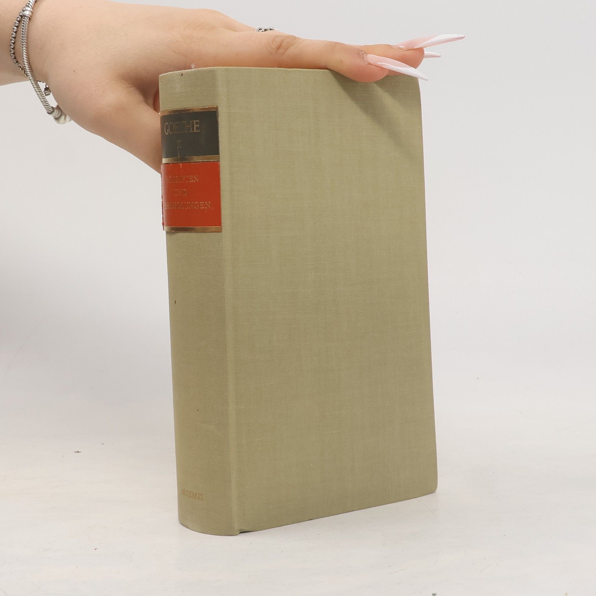 Johann Wolfgang von Goethe Schriften und Abhandlungen
