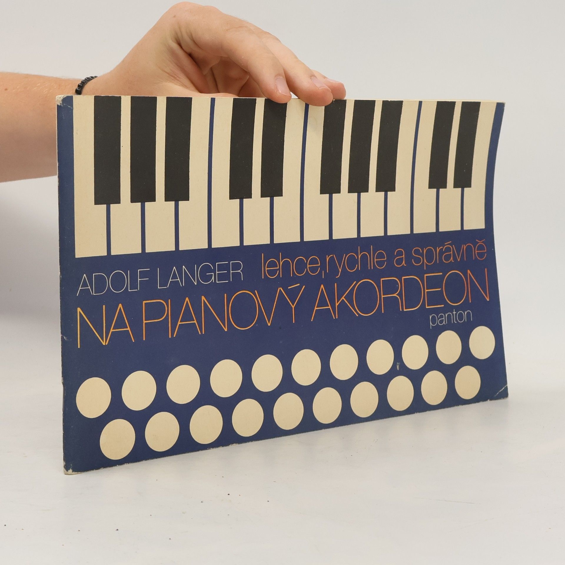 Adolf Langer Lehce, rychle a správně na pianový akordeon