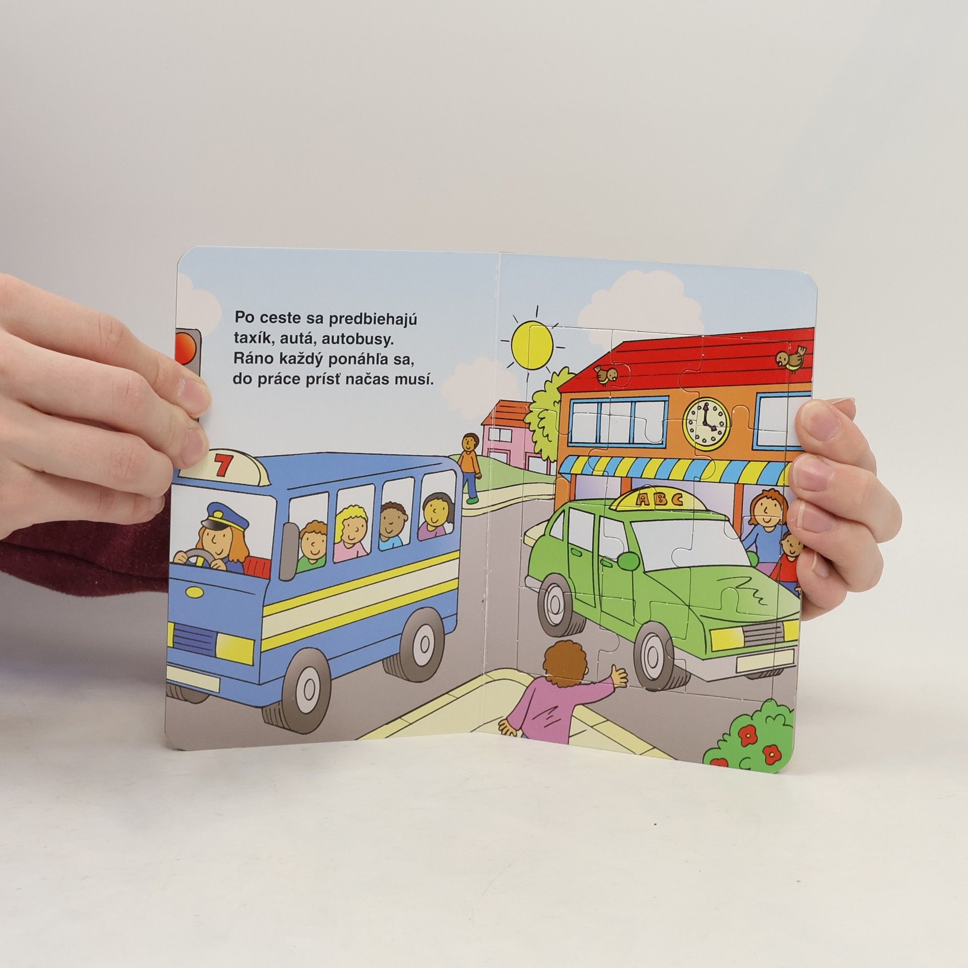 Mária Štefánková Autá. Skladačky puzzle 3