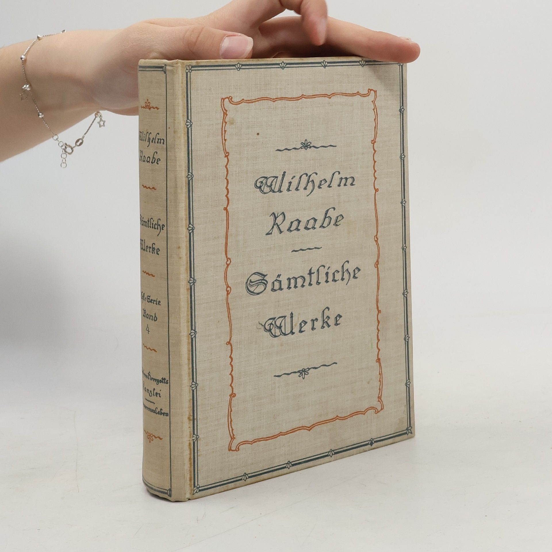 Wilhelm Raabe Sämtliche Werke 4