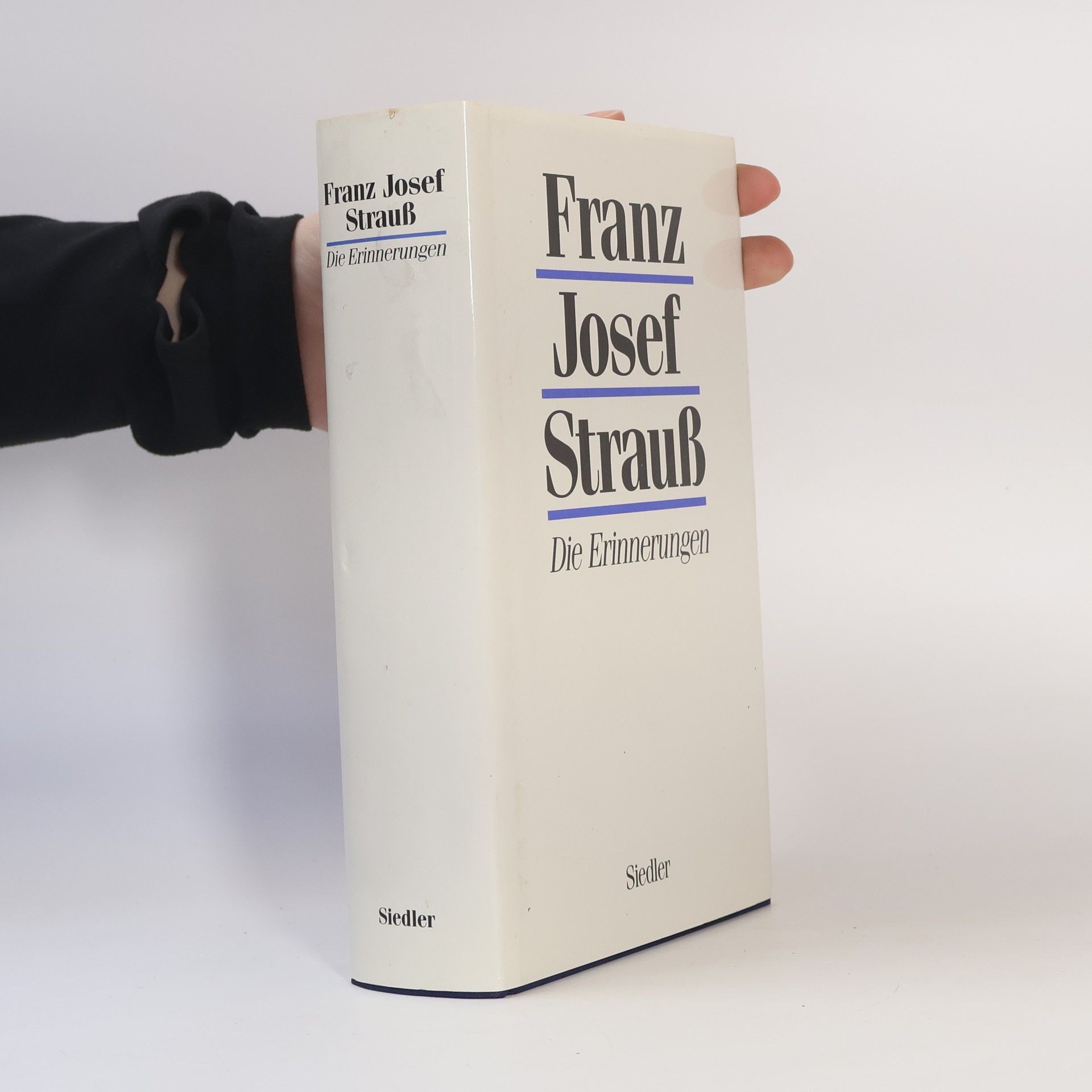 Franz Josef Strauß Die Erinnerungen