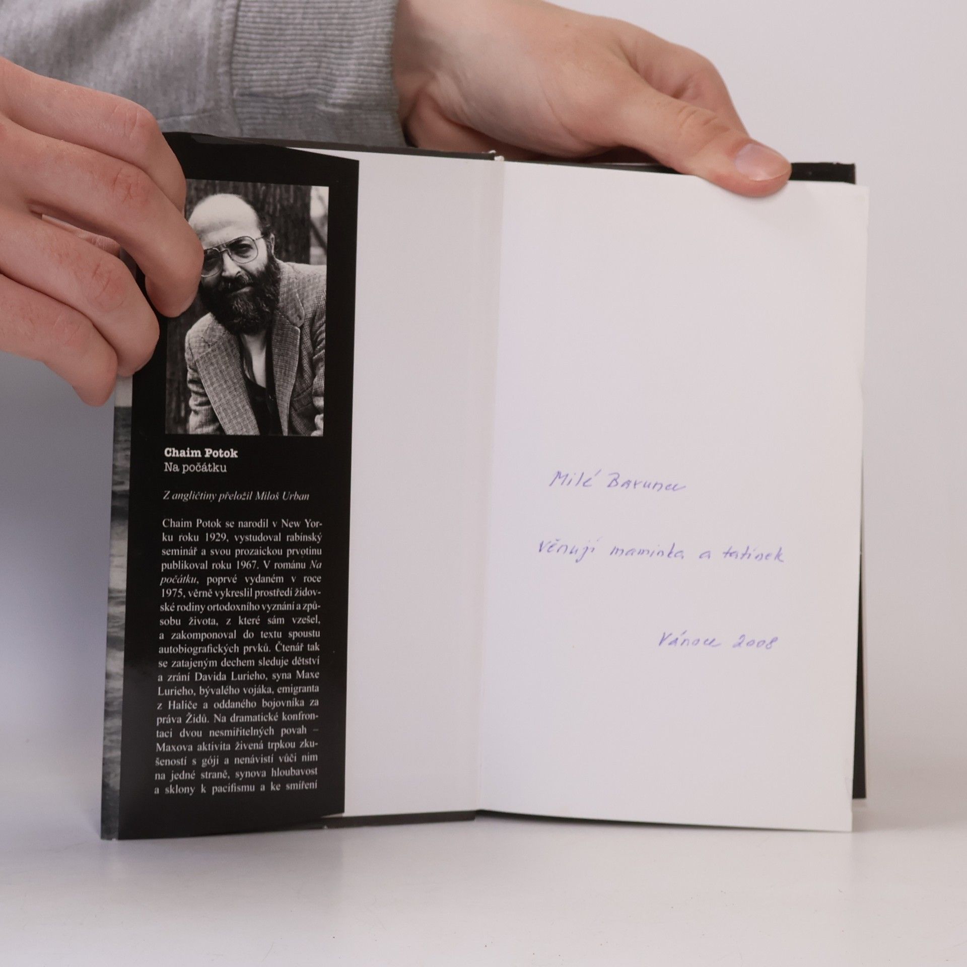 Chaim Potok Na počátku