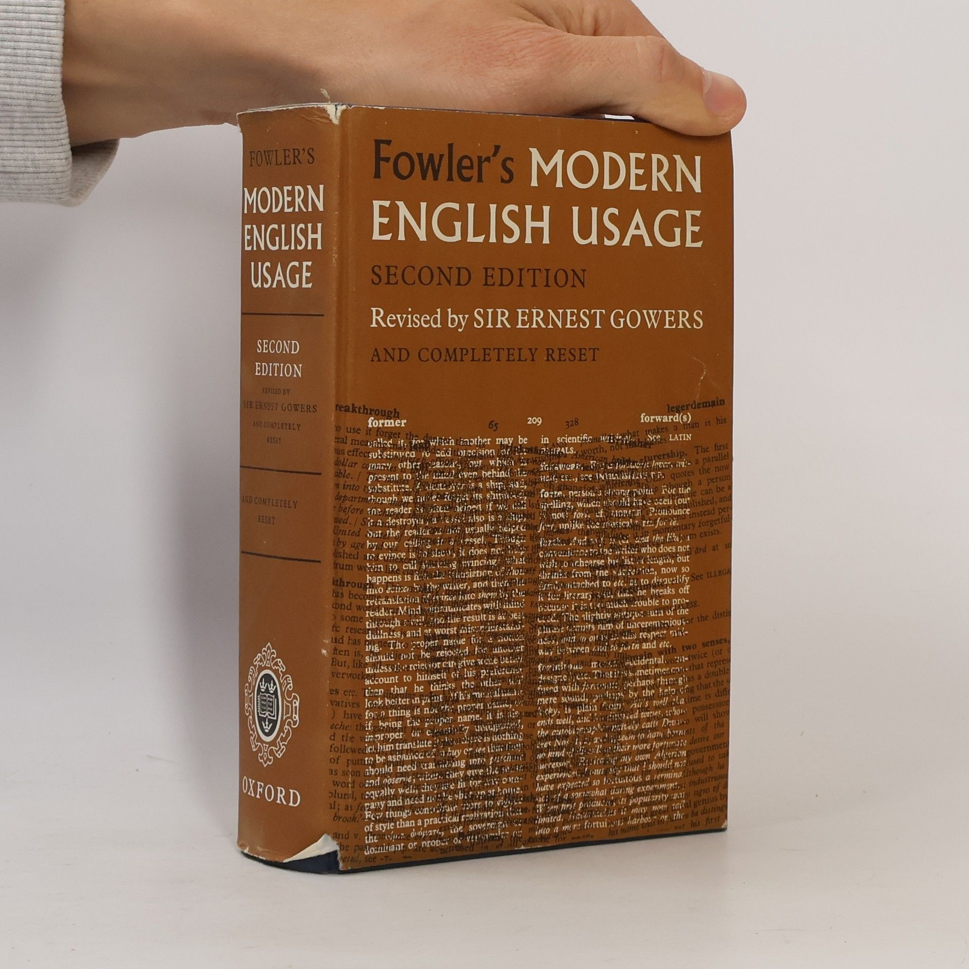 H. F. Fowler Fowler's Modern English Usage