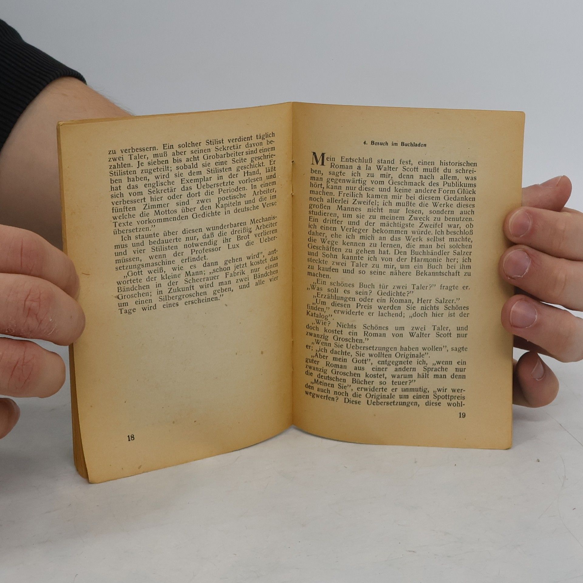 Wilhelm Hauff Die Bücher und die Lesewelt