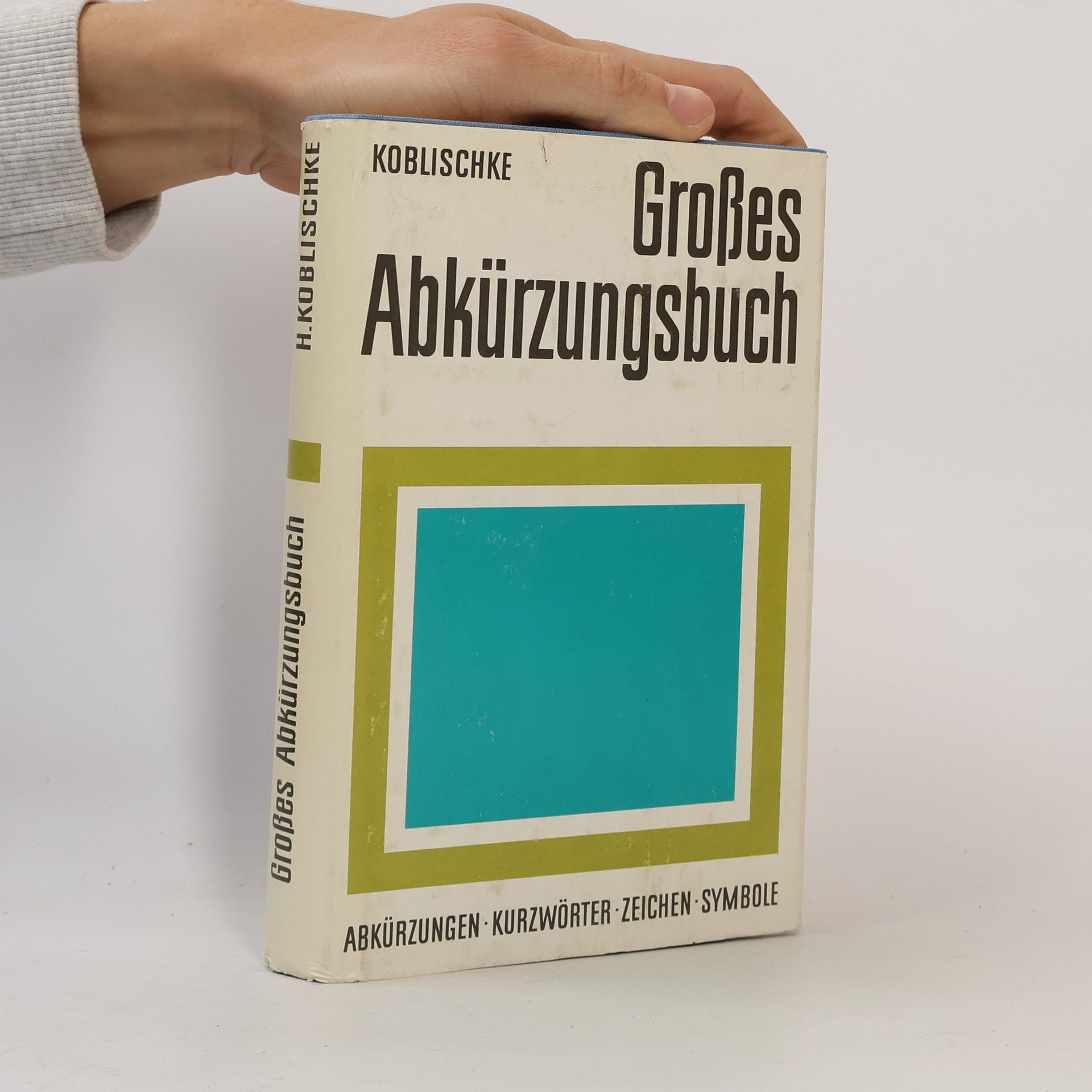 Heinz Koblischke Grosses Abkürzungsbuch