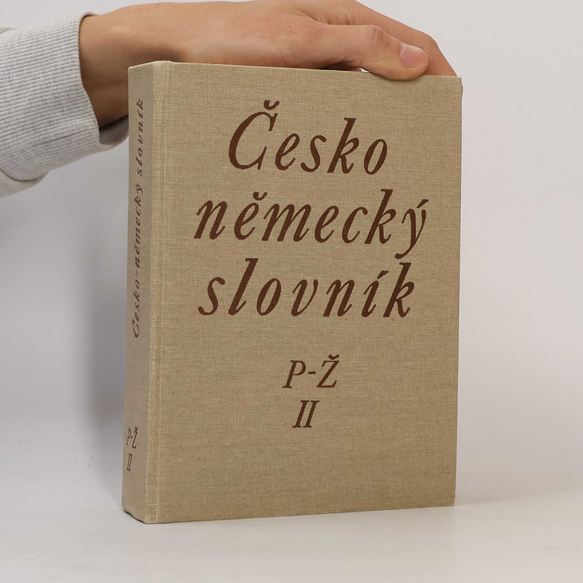 Hugo Siebenschein Česko-německý slovník. P-Ž II