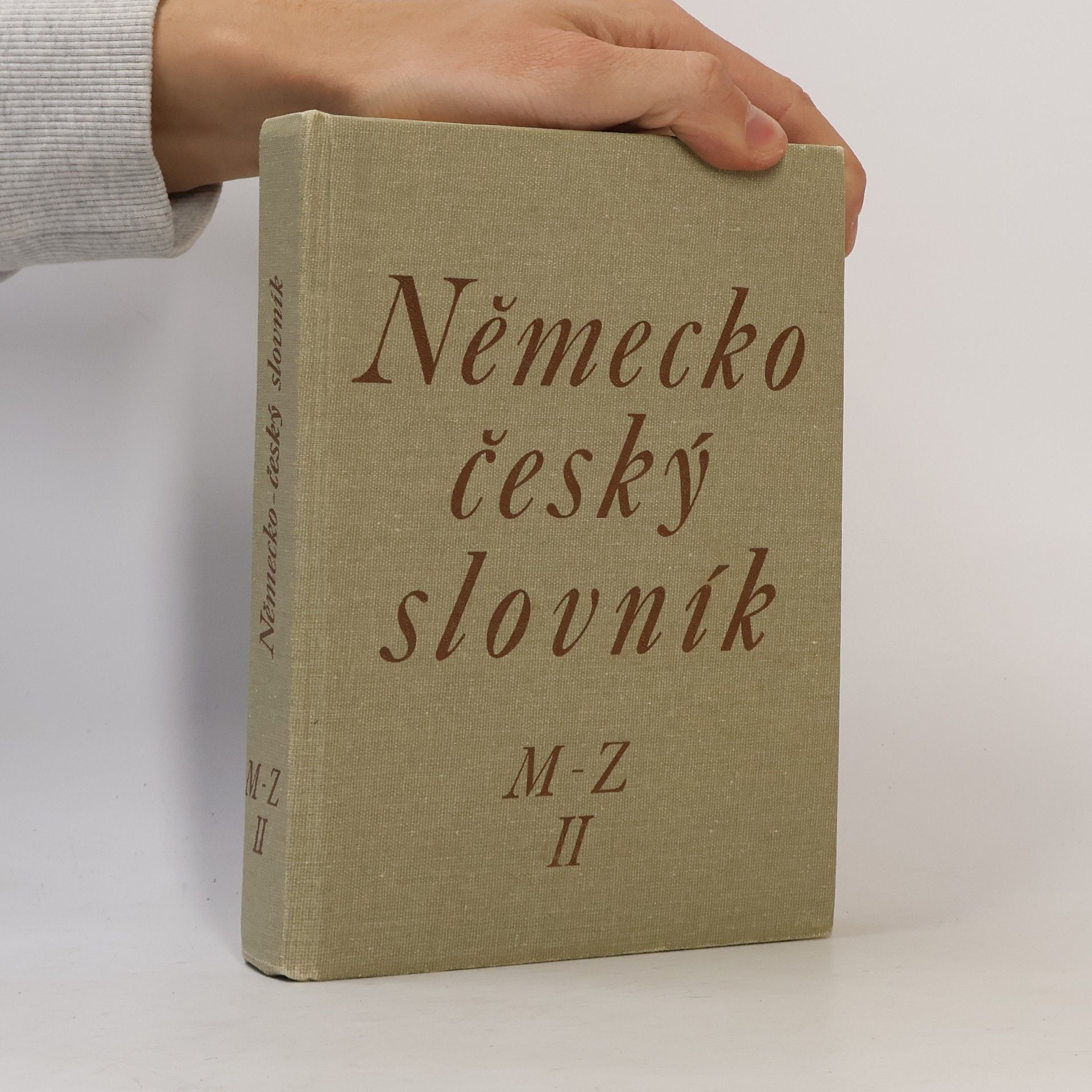 Auteurscollectief Německo-český slovník II. M-Z. Deutsch-Tschechisches Wörterbuch II. M-Z
