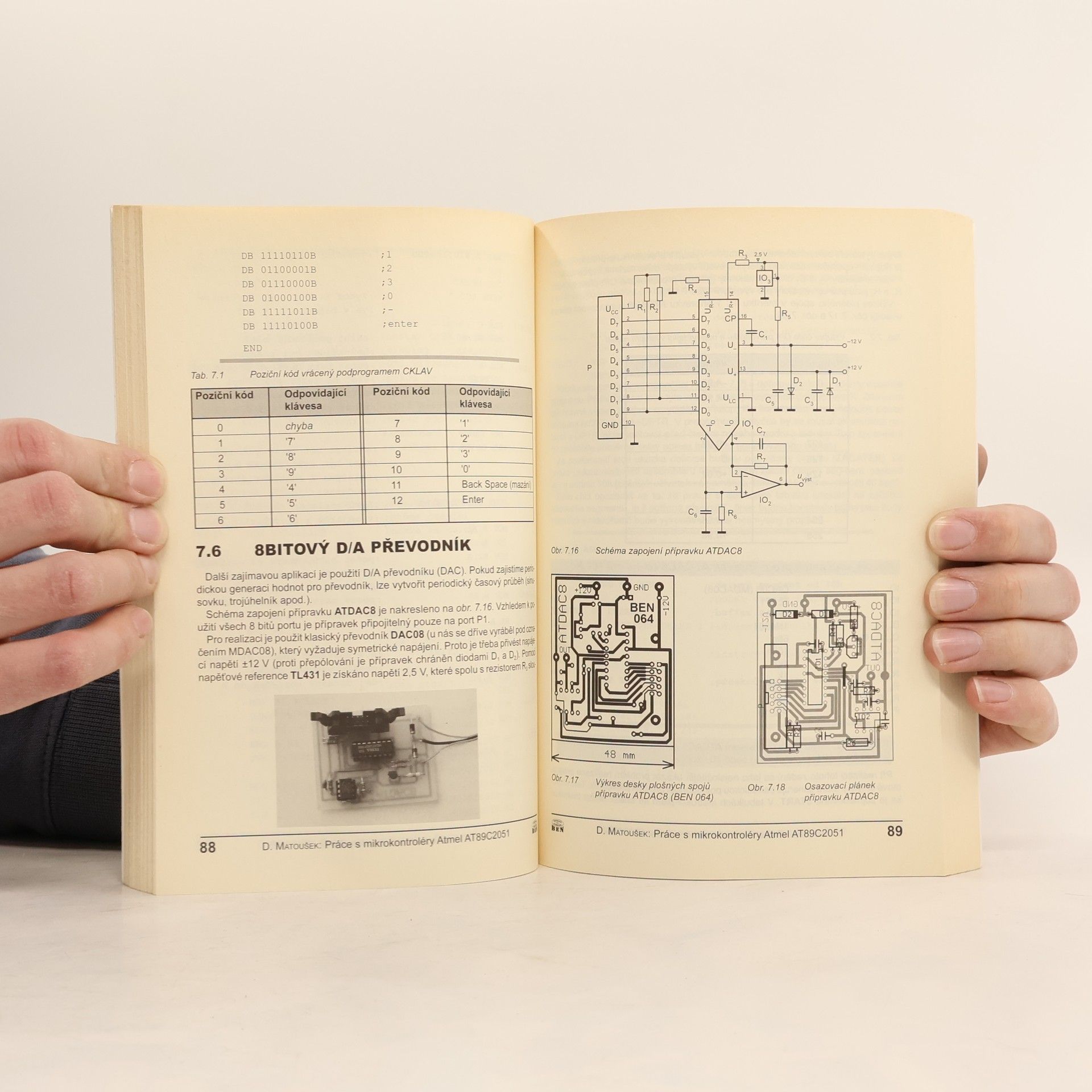 David Matoušek Práce s mikrokontroléry ATMEL. 1. díl, ATMEL AT89C2051