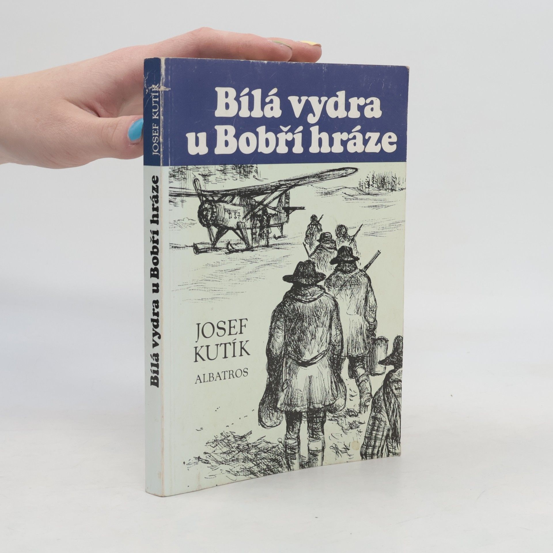 Josef Kutík Bílá vydra u Bobří hráze