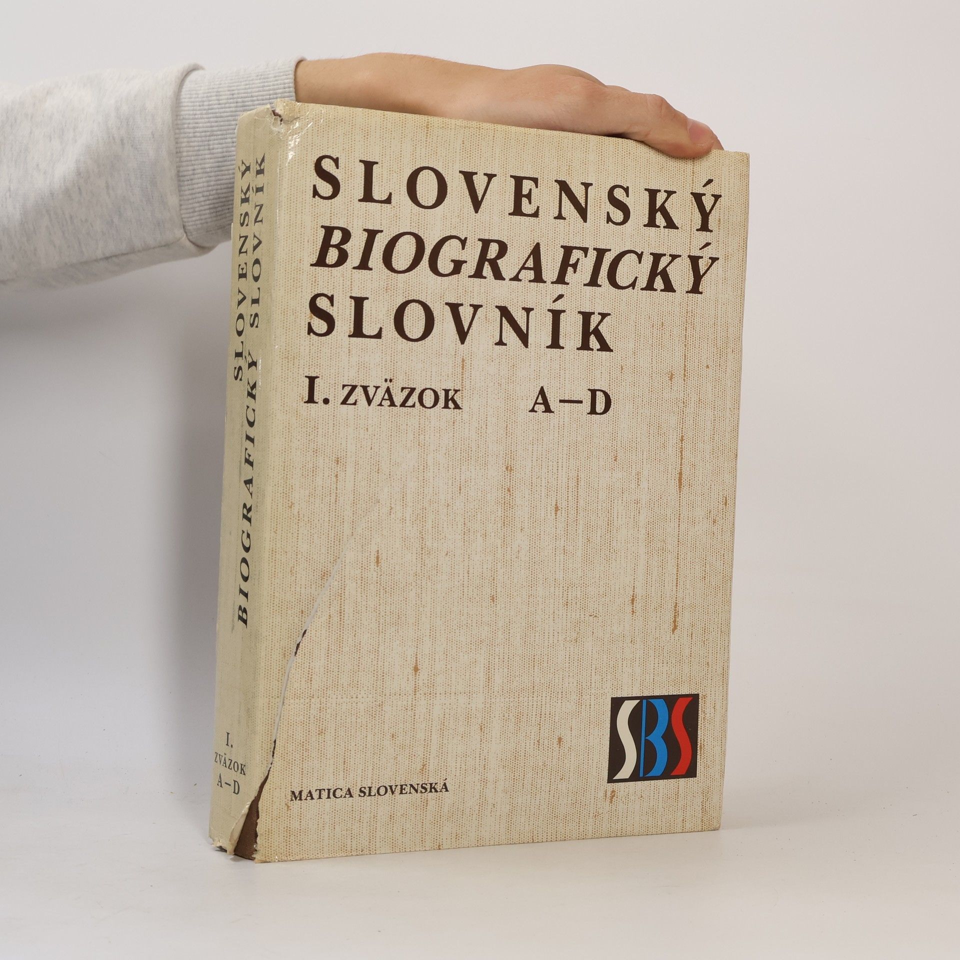 AA.VV. Slovenský biografický slovník I. Zväzok. A-D