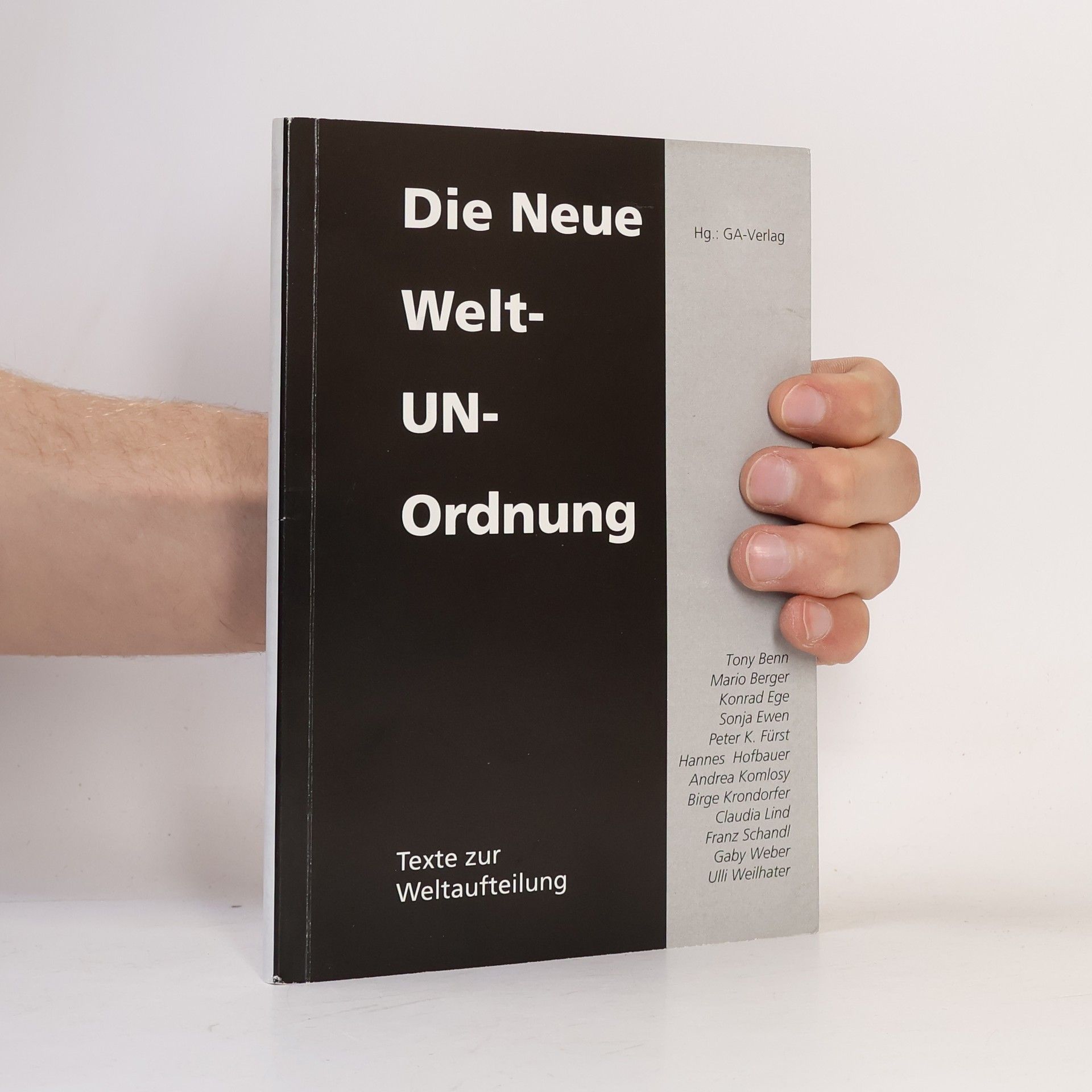 Die neue Welt-UN-Ordnung