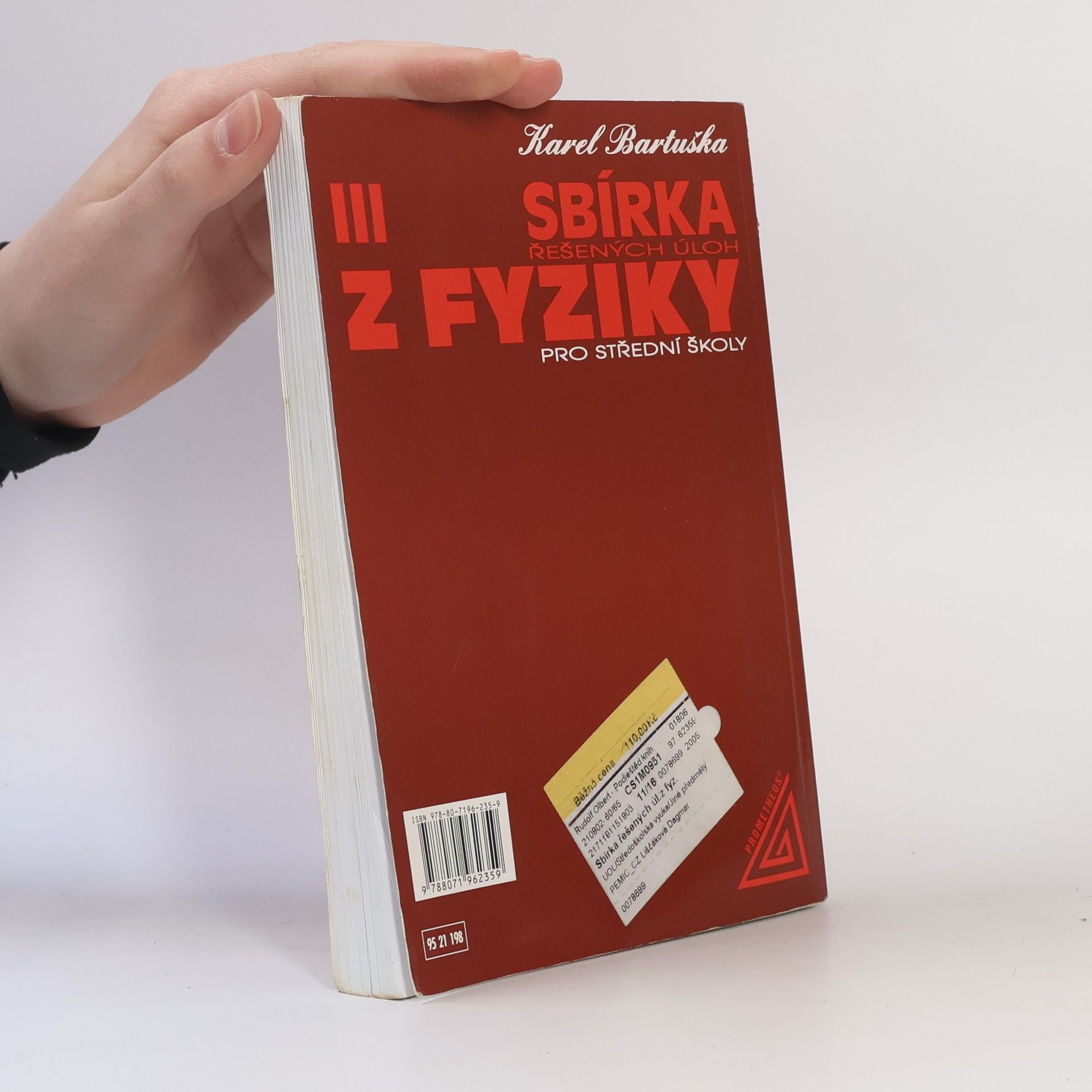 Karel Bartuška Sbírka řešených úloh z fyziky pro střední školy 3. Elektřina a magnetismus