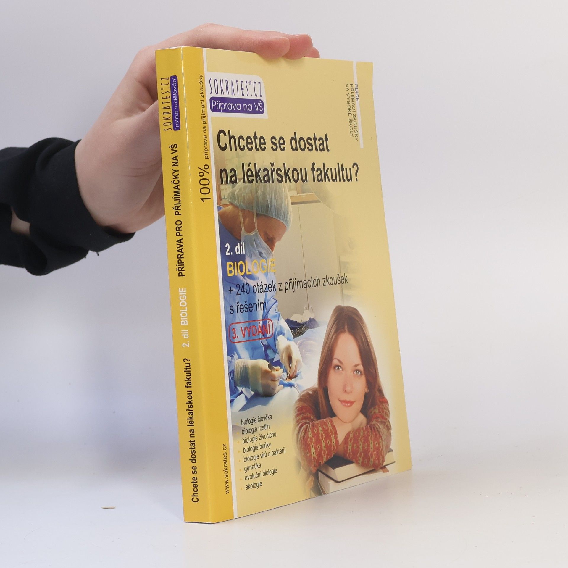 Jan Nejedlík Chcete se dostat na lékařskou fakultu? 2. díl, Biologie
