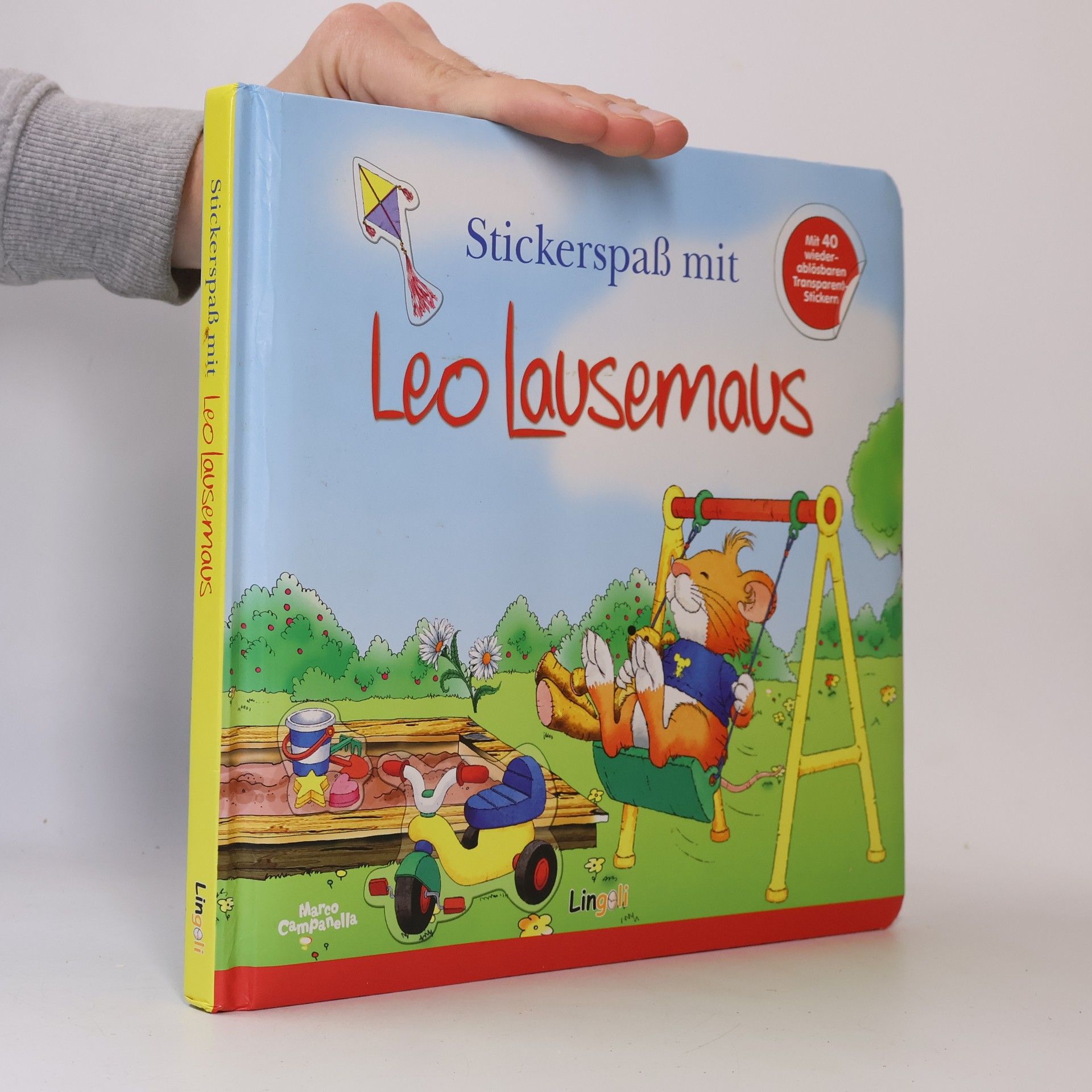Stickerspaß mit Leo Lausemaus