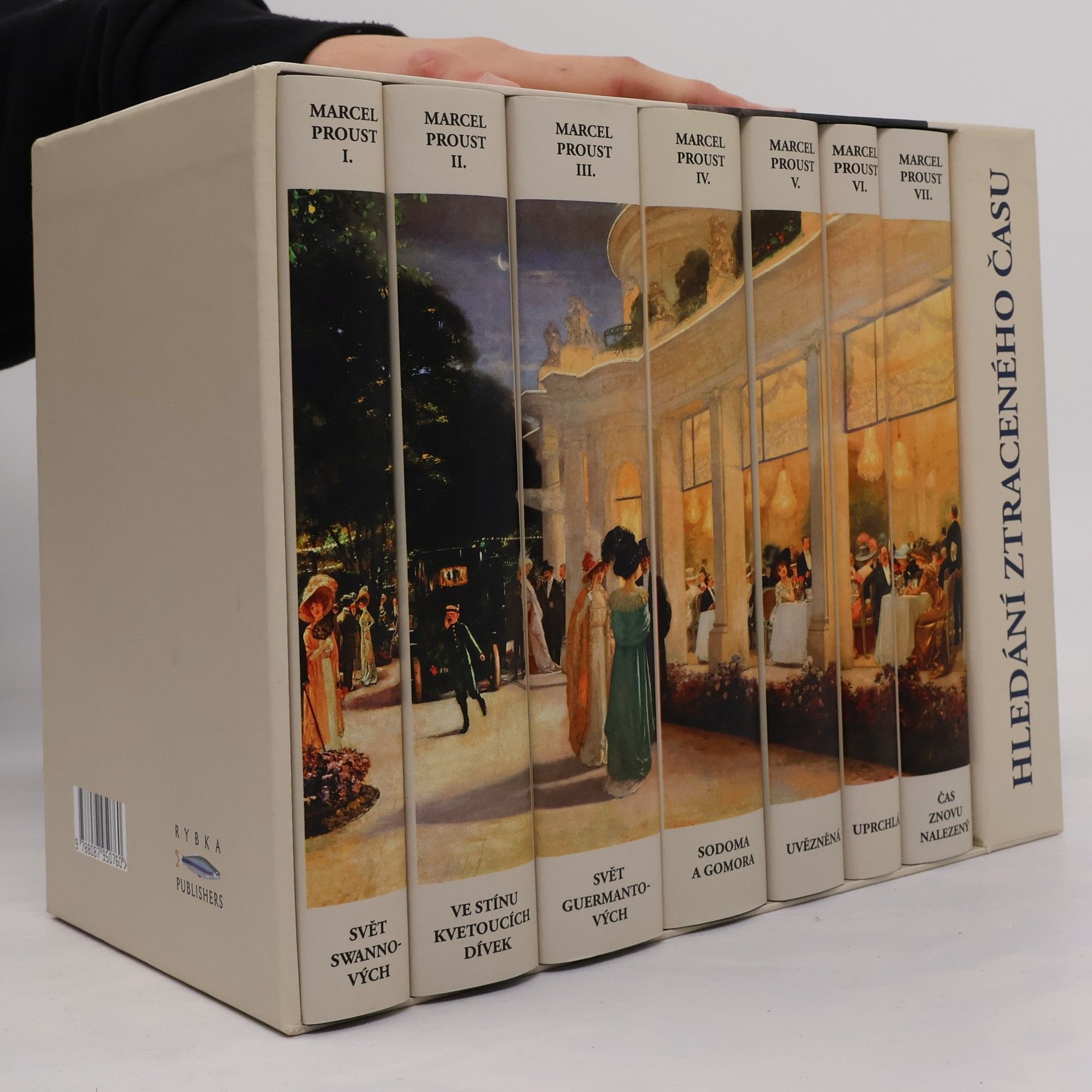 Marcel Proust Hledání ztraceného času 1-7