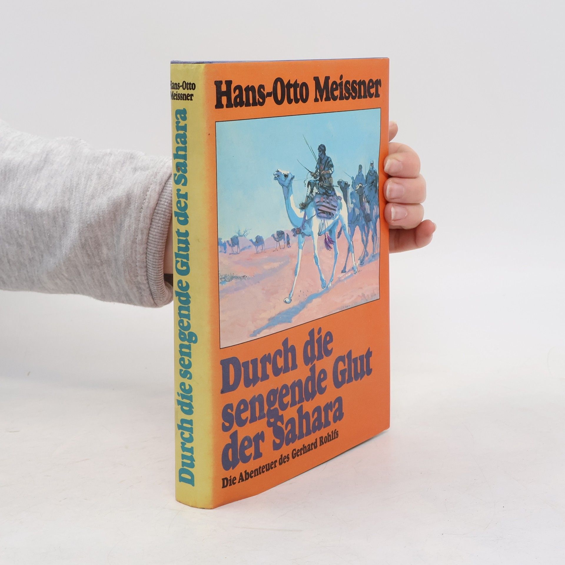 Hans-Otto Meissner Durch die sengende Glut der Sahara