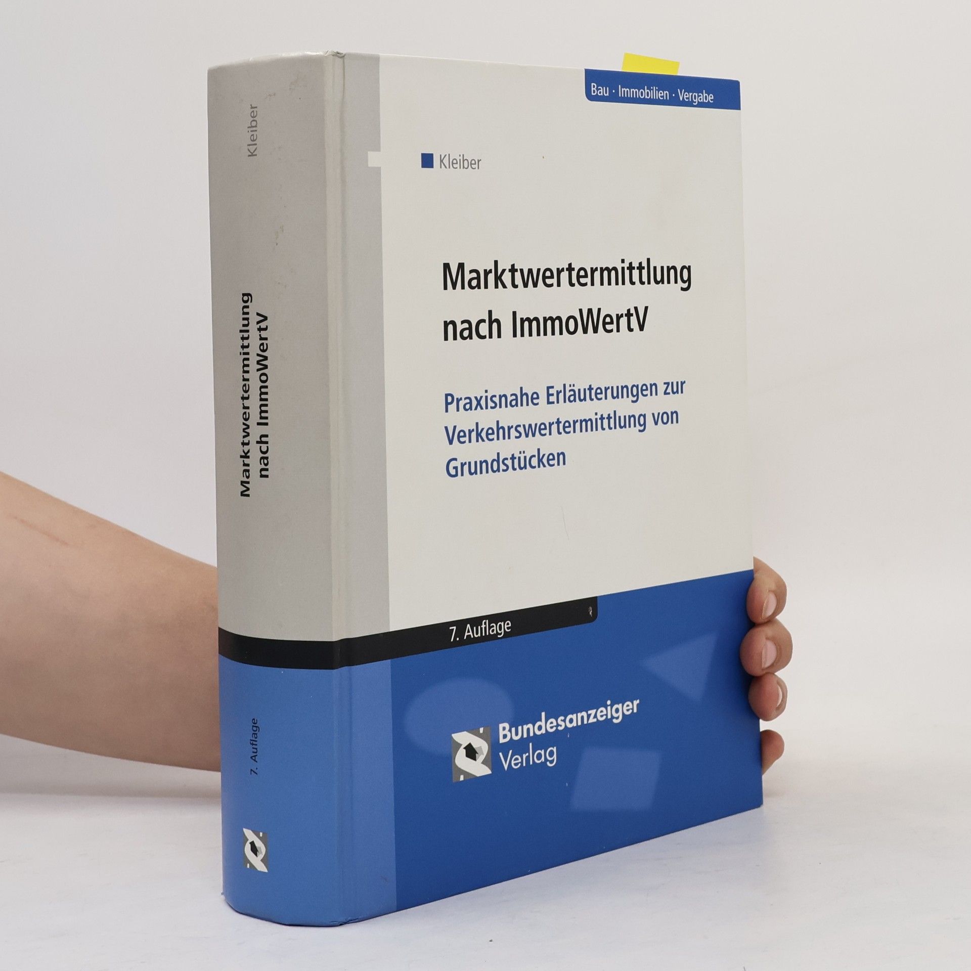 Wolfgang Kleiber Marktwertermittlung nach der ImmoWertV