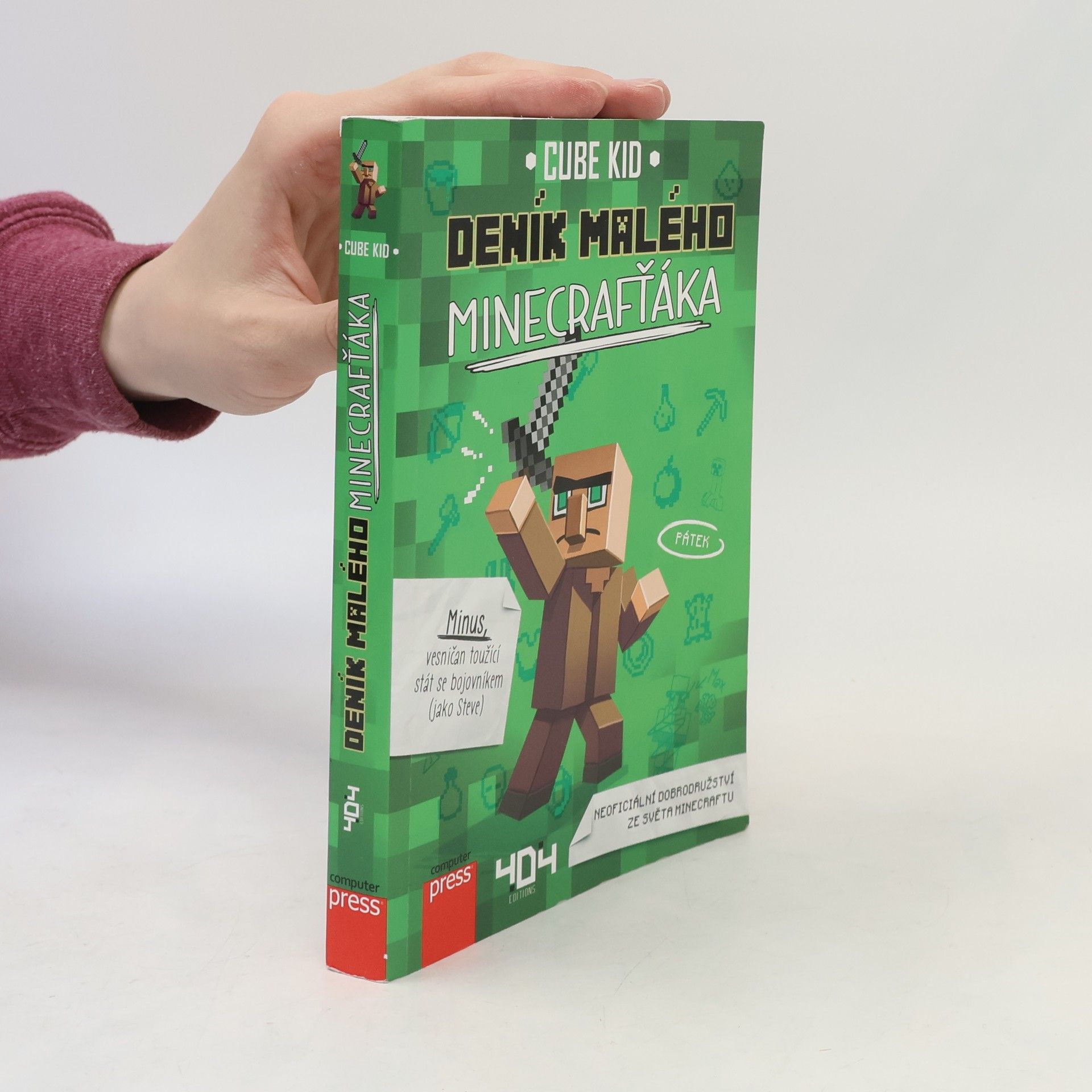 Cube Kid Deník malého Minecrafťáka