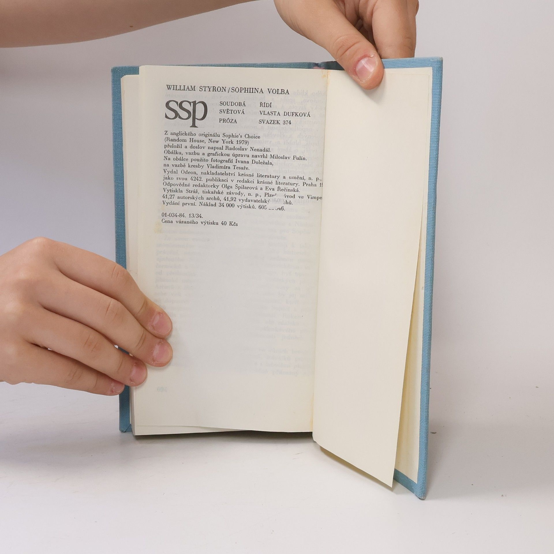 William Styron Sophiina volba