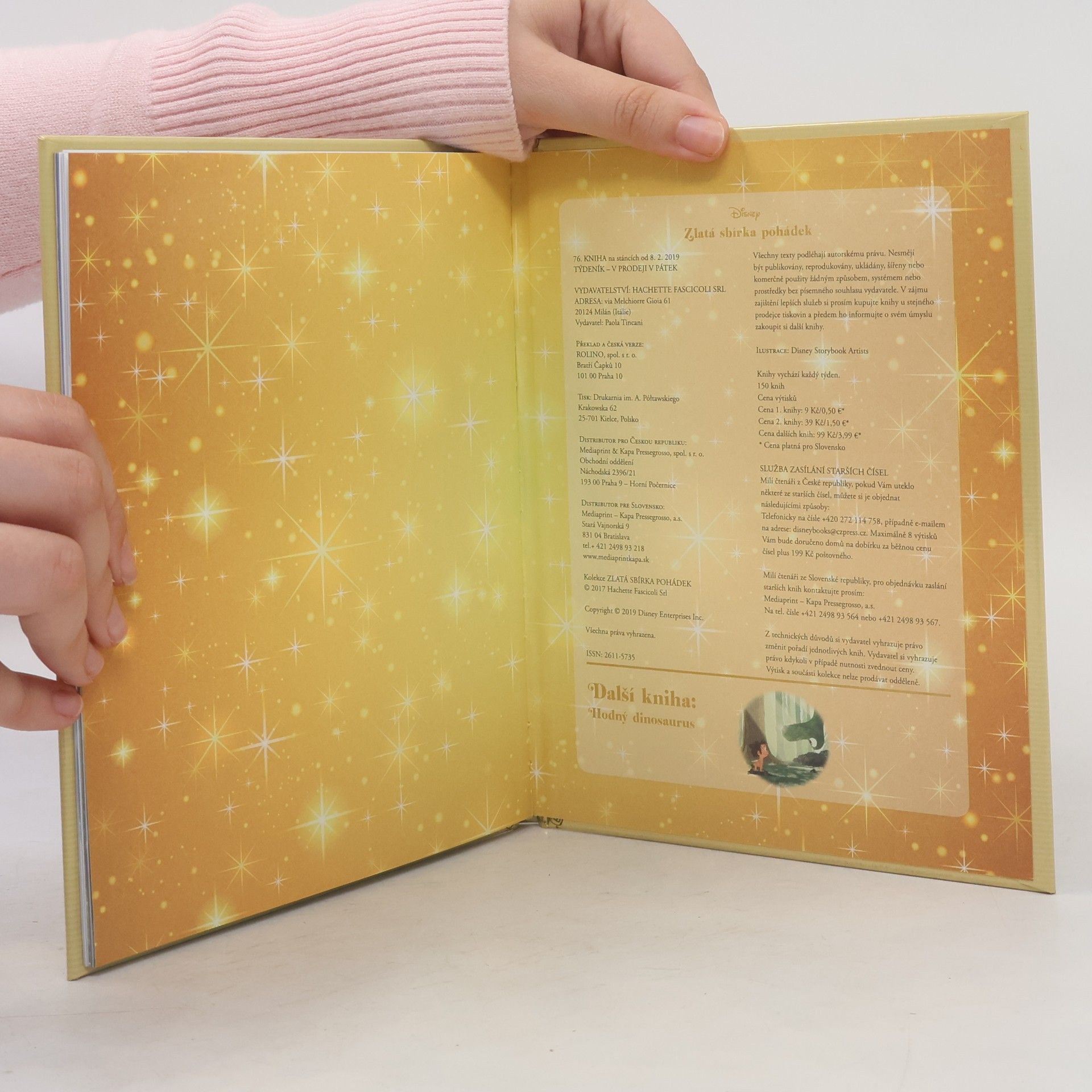 Various authors Zlatá sbírka pohádek 76. Zvonilka a tajemství křídel