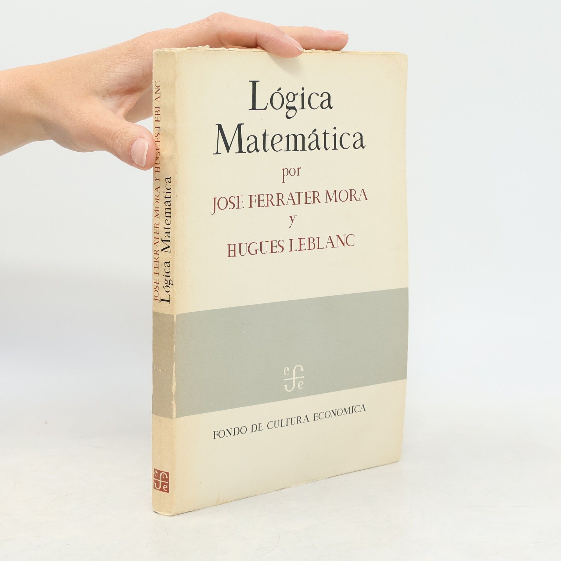 José Ferrater Mora Lógica matemática
