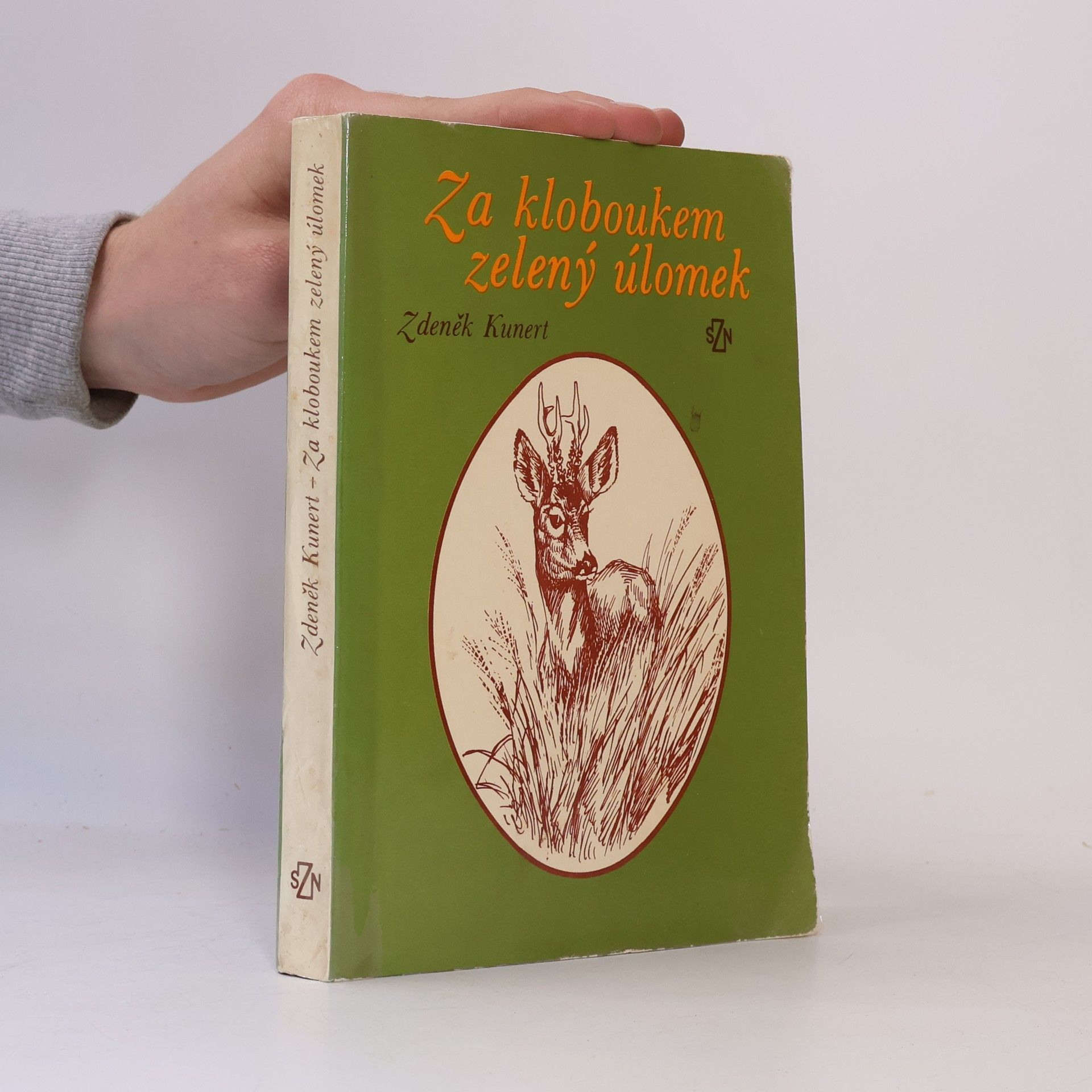 Zdeněk Kunert Za kloboukem zelený úlomek
