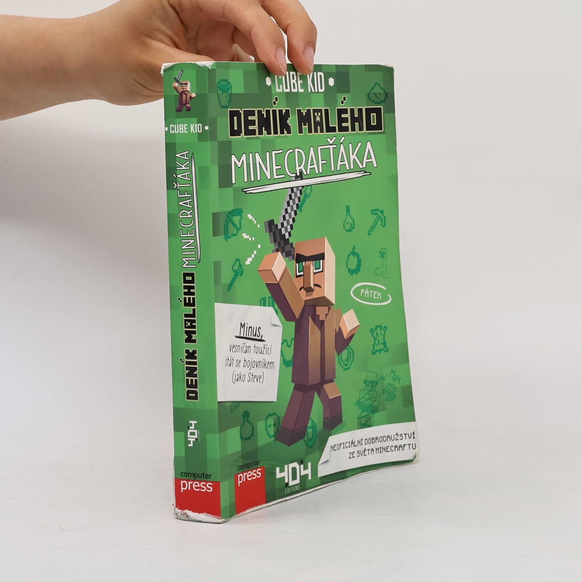 Cube Kid Deník malého Minecrafťáka