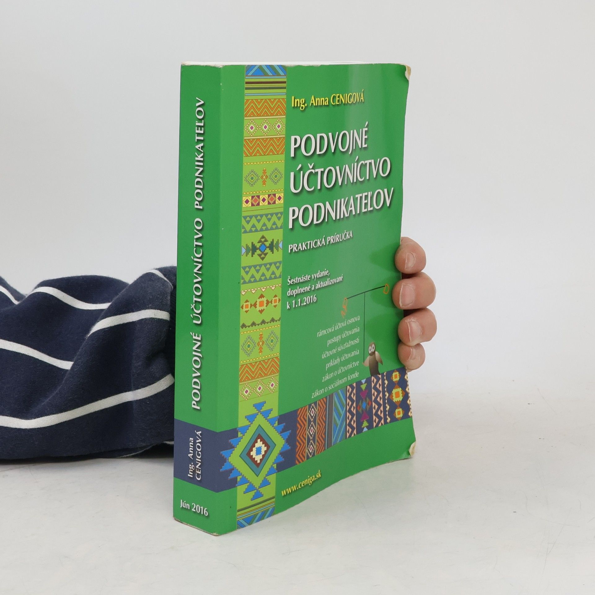 Anna Cenigová Podvojné účtovníctvo podnikateľov 2016