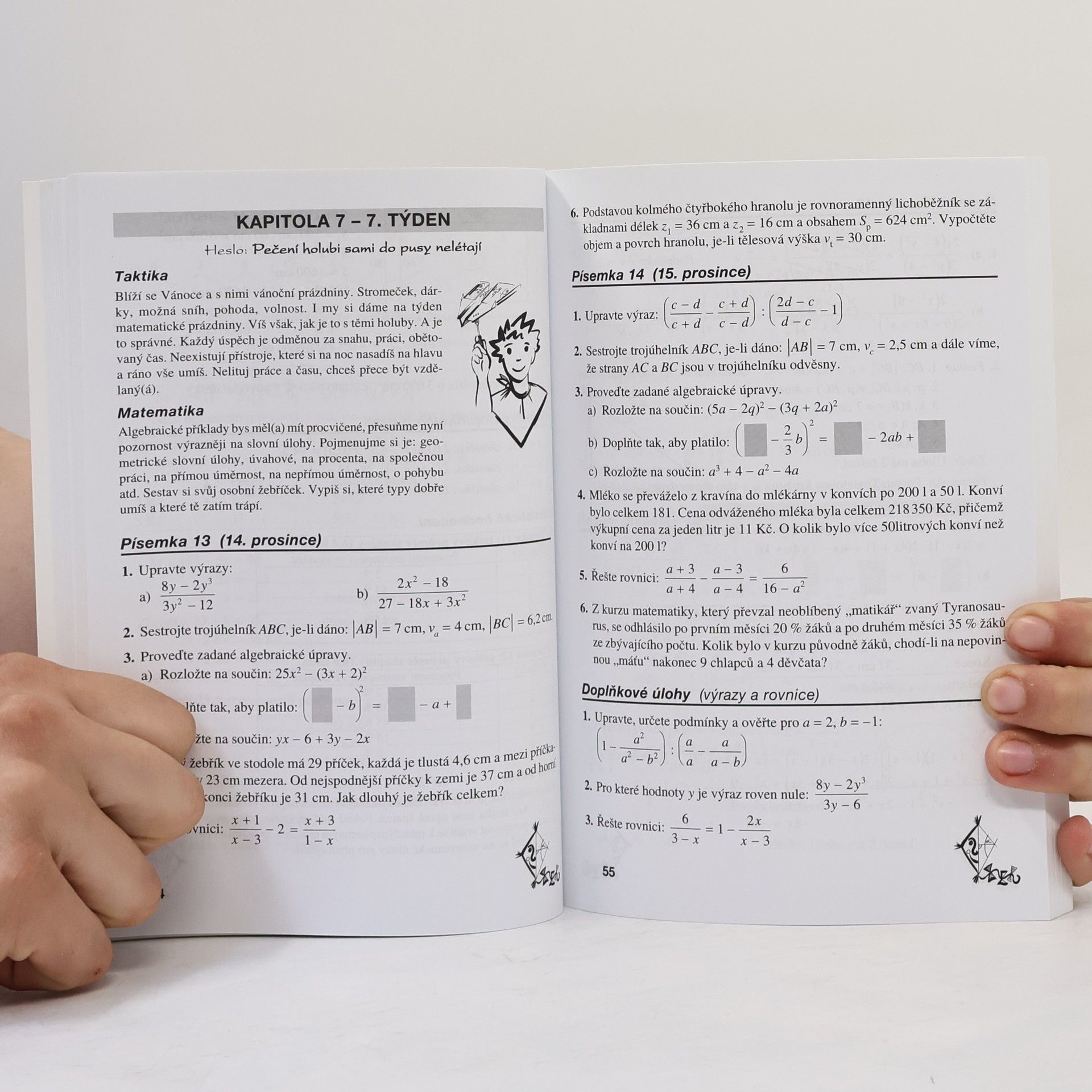 Petr Husar Matematikou krok za krokem k přijímacím zkouškám