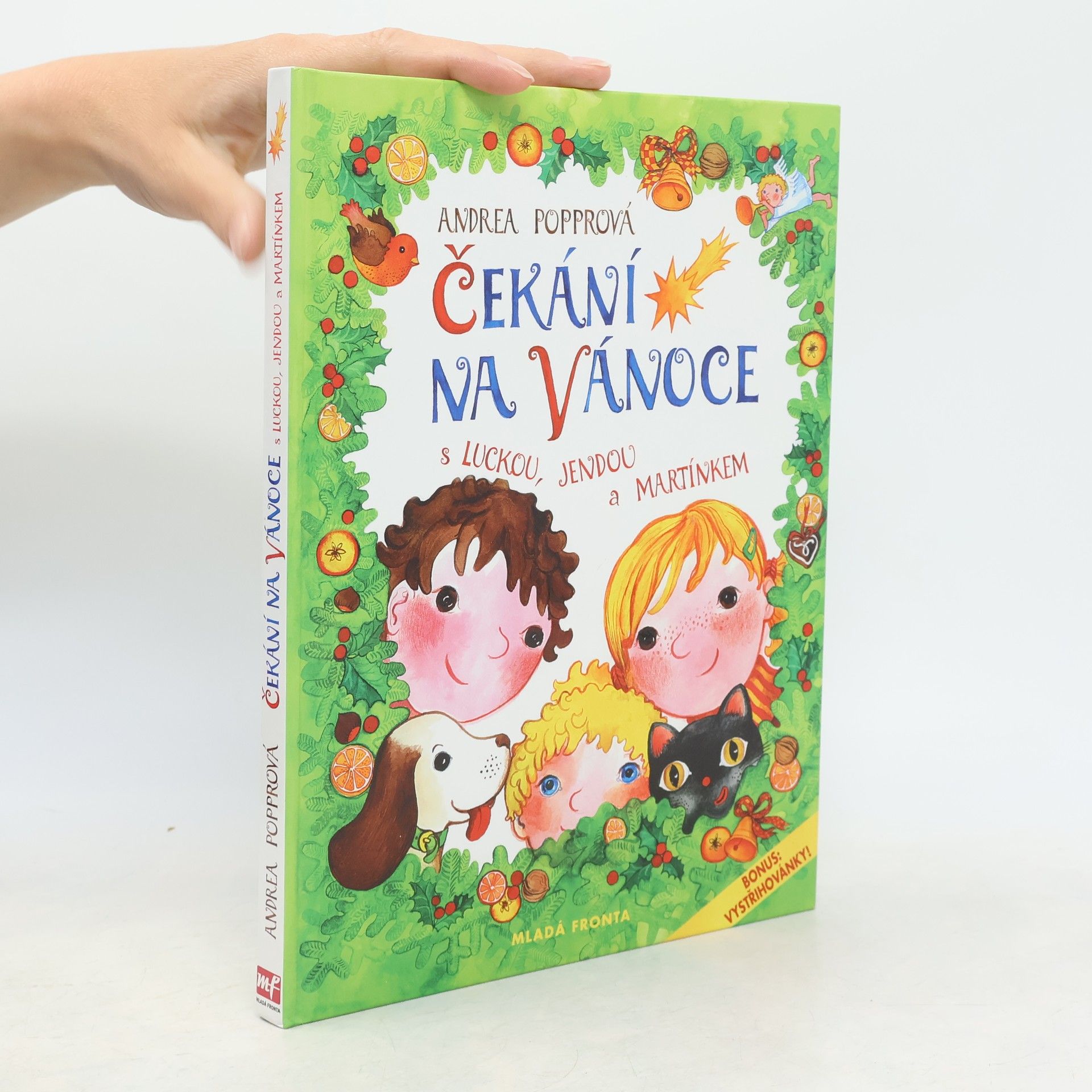 Andrea Popprová Čekání na Vánoce s Luckou, Jendou a Martínkem