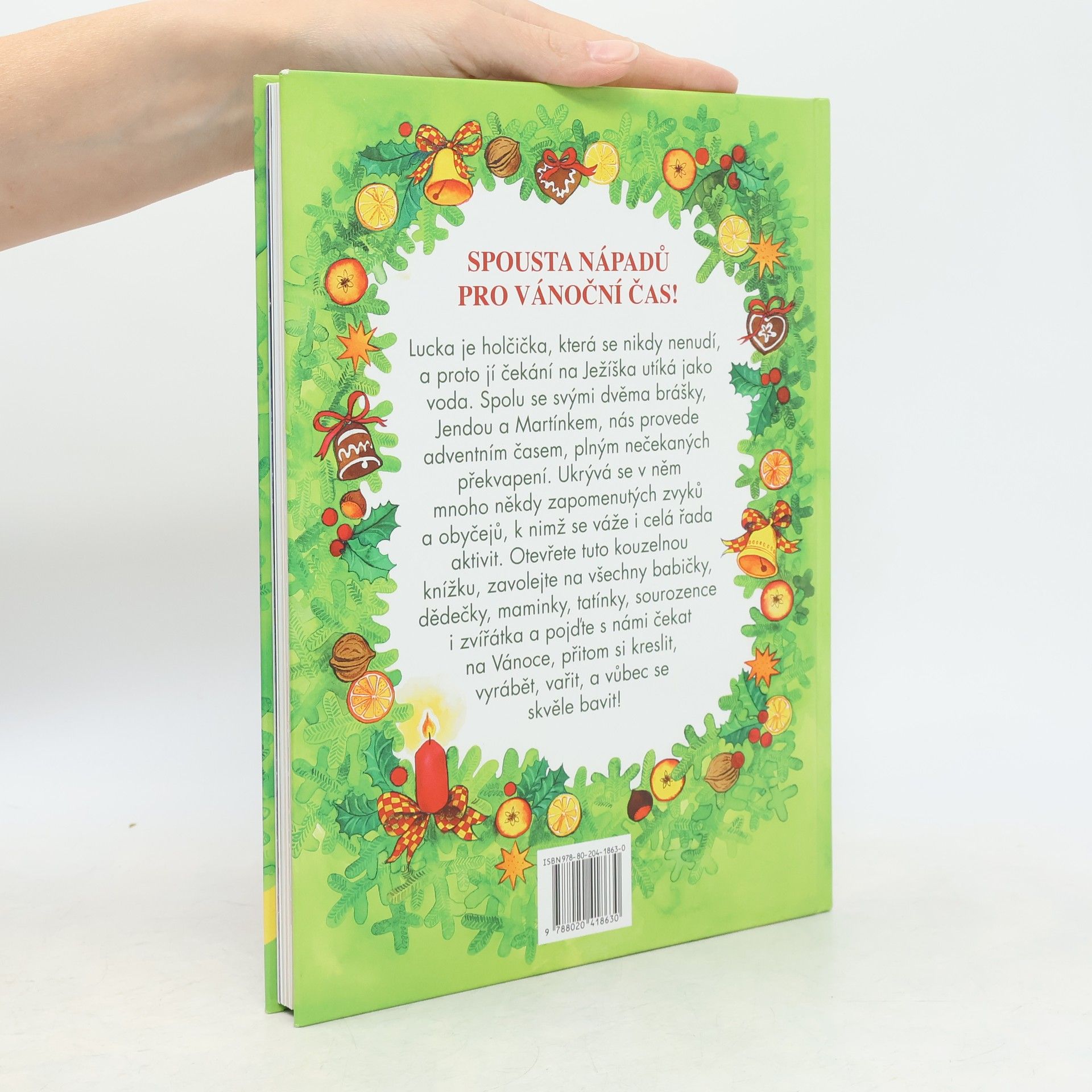 Andrea Popprová Čekání na Vánoce s Luckou, Jendou a Martínkem