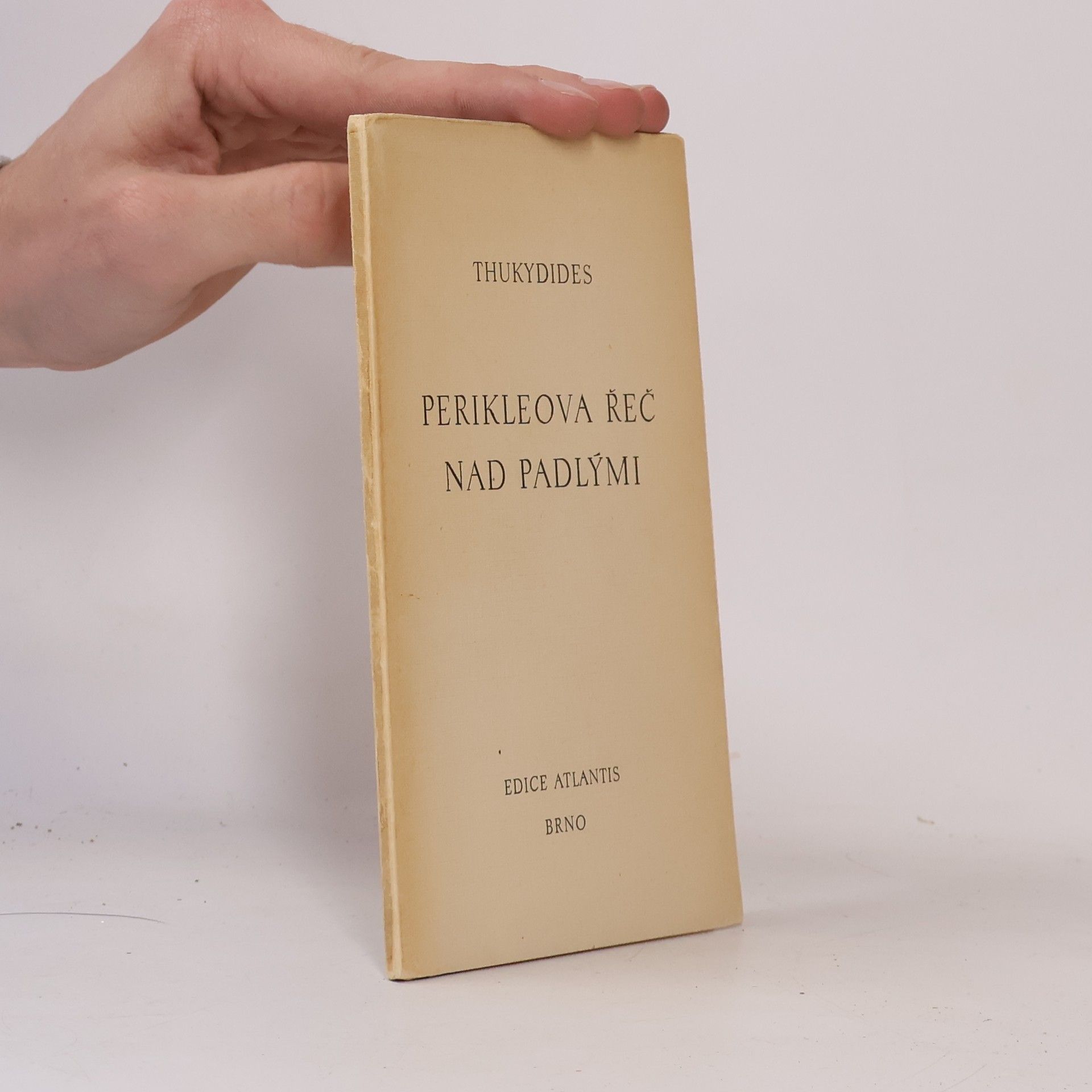 Thúkydidés Perikleova řeč nad padlými