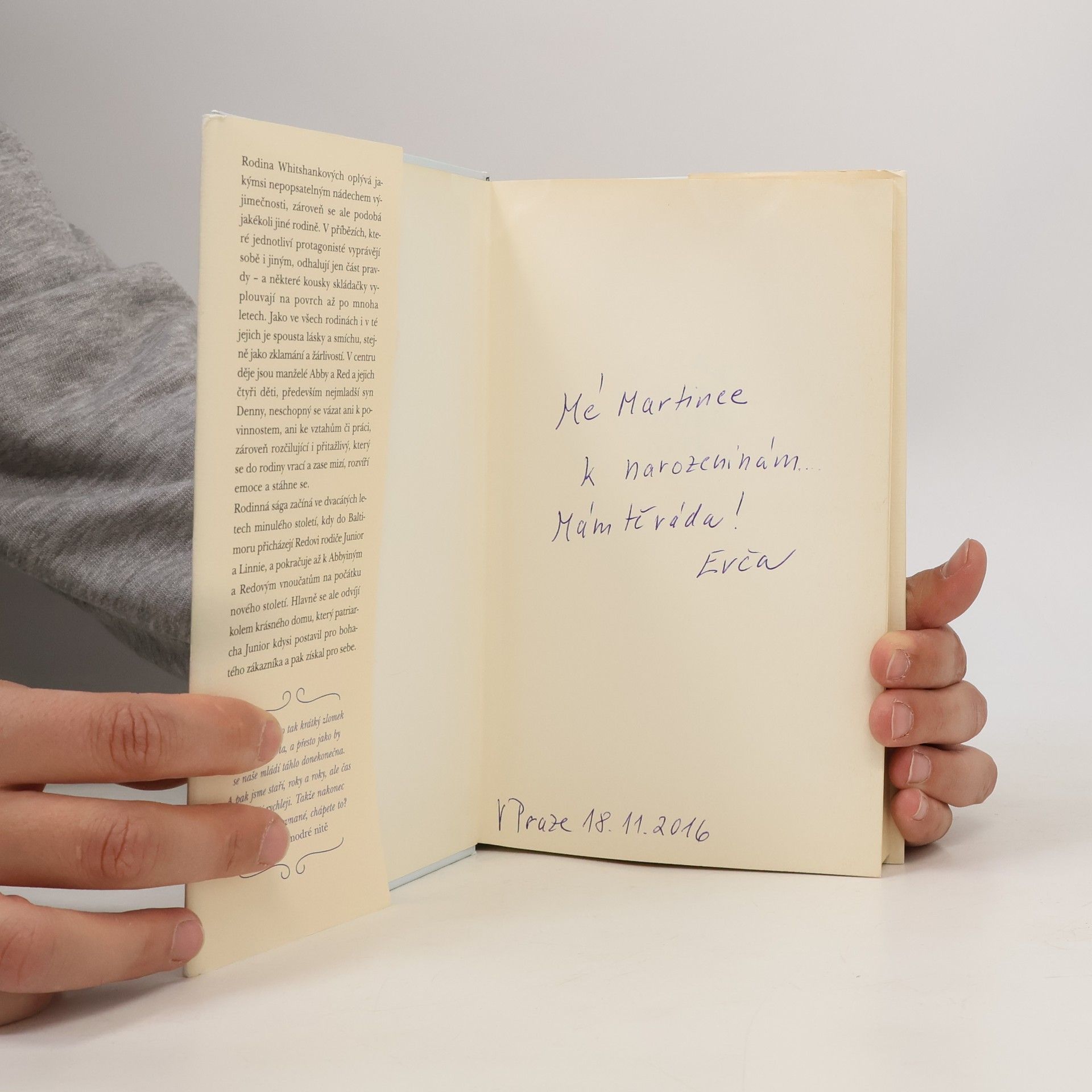 Anne Tyler Špulka modré nitě