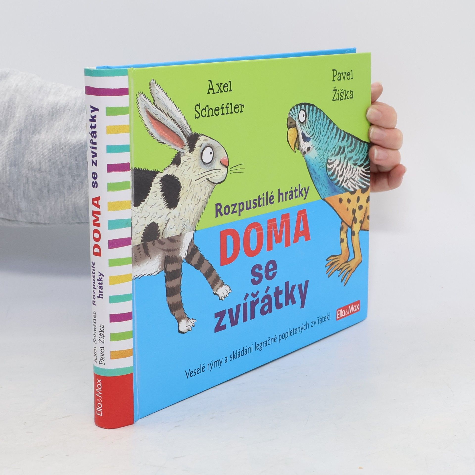Axel Scheffler Rozpustilé hrátky - Doma se zvířátky
