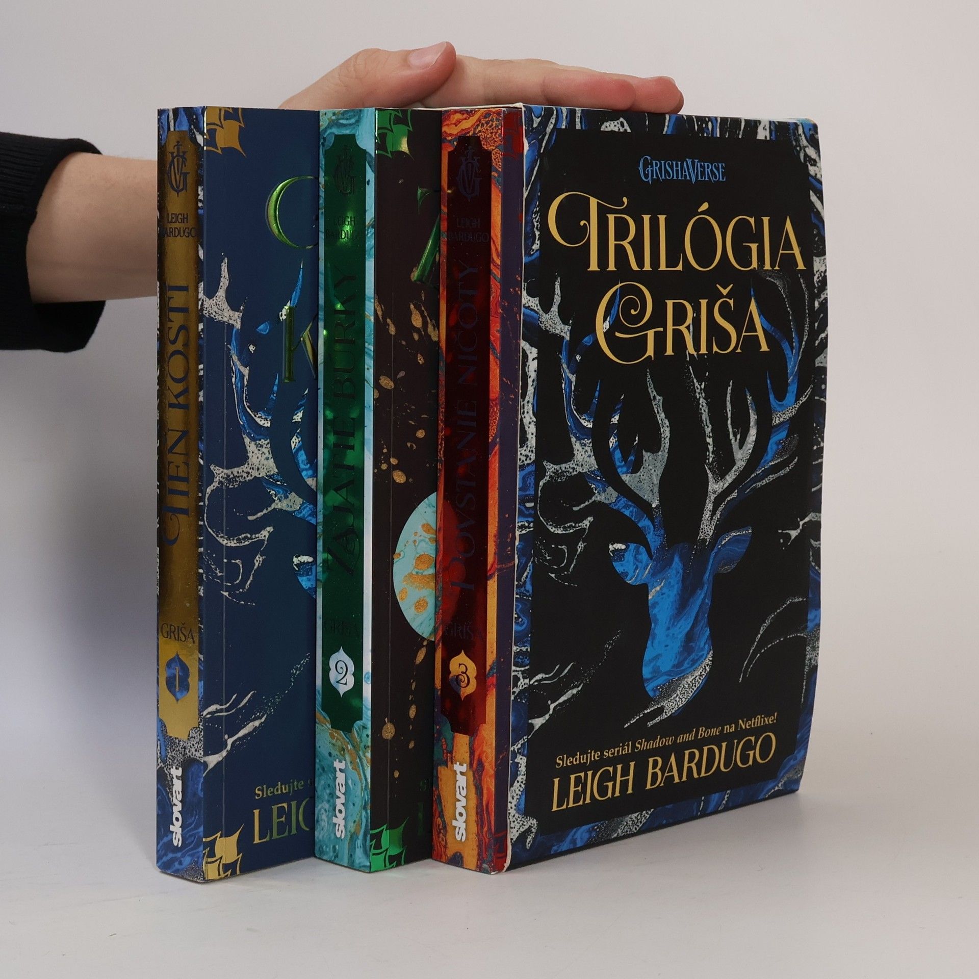 Leigh Bardugo Trilógia Griša 1-3