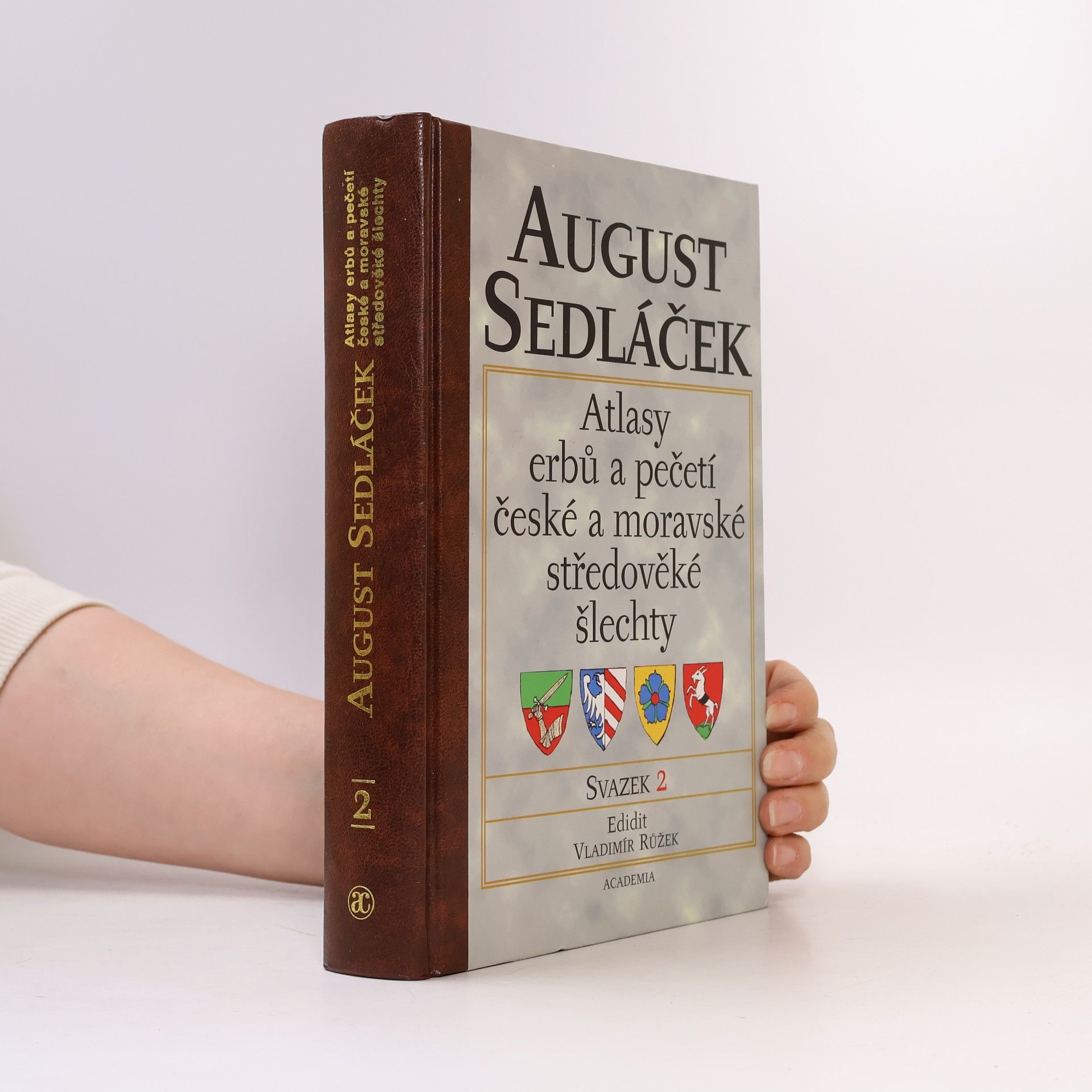 August Sedláček Atlasy erbů a pečetí české a moravské středověké šlechty. Svazek 2