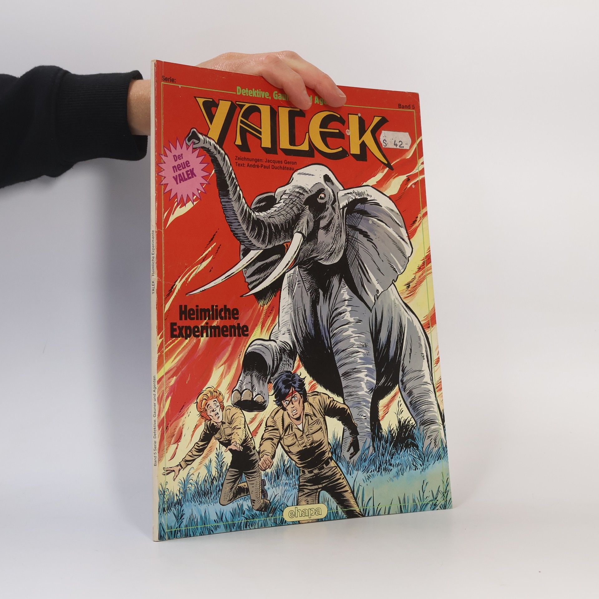 André Duchâteau Yalek: Heimliche Experimente
